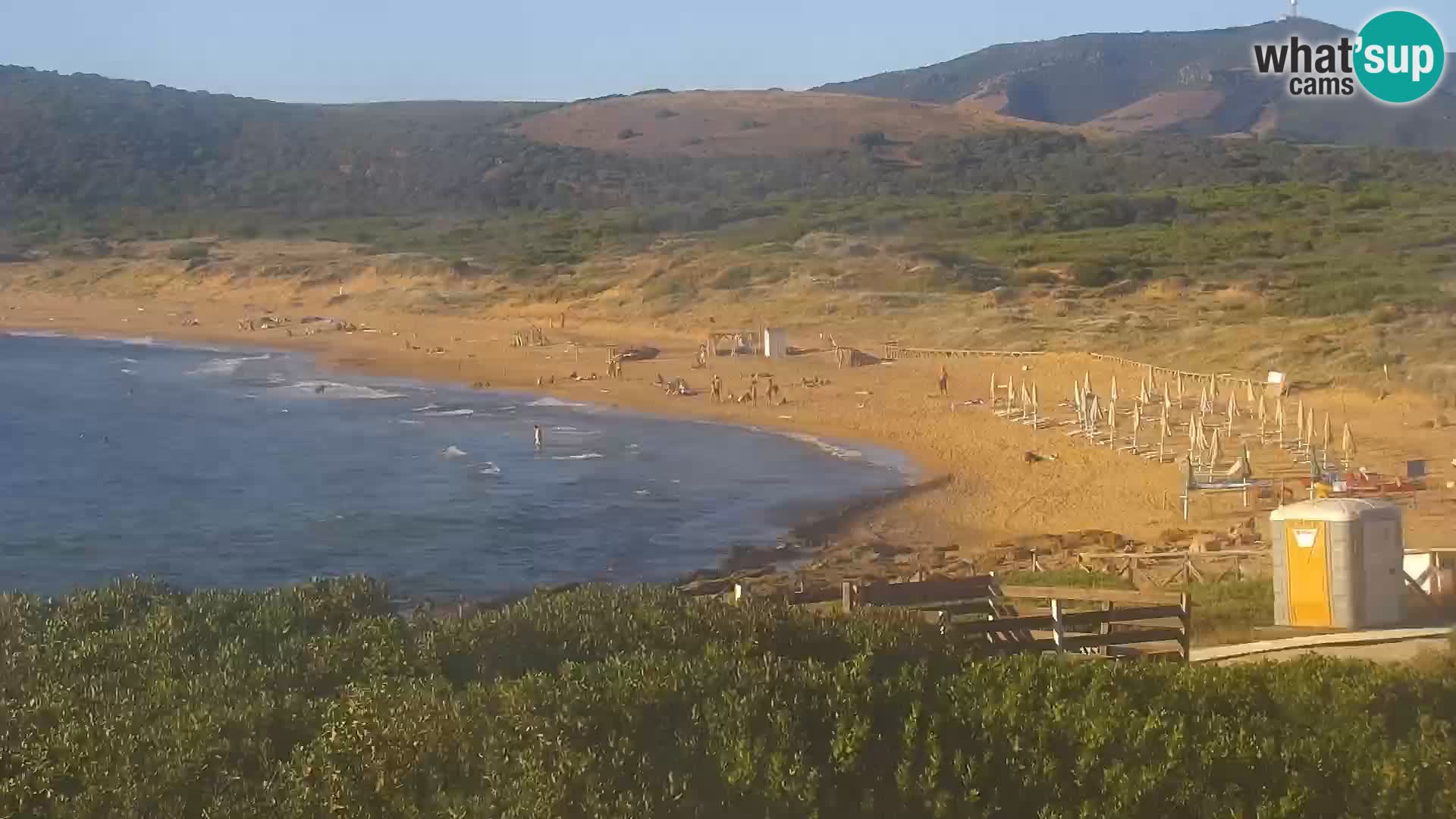Porto Ferro webcam Sassari – Sardinia beaches Live cam