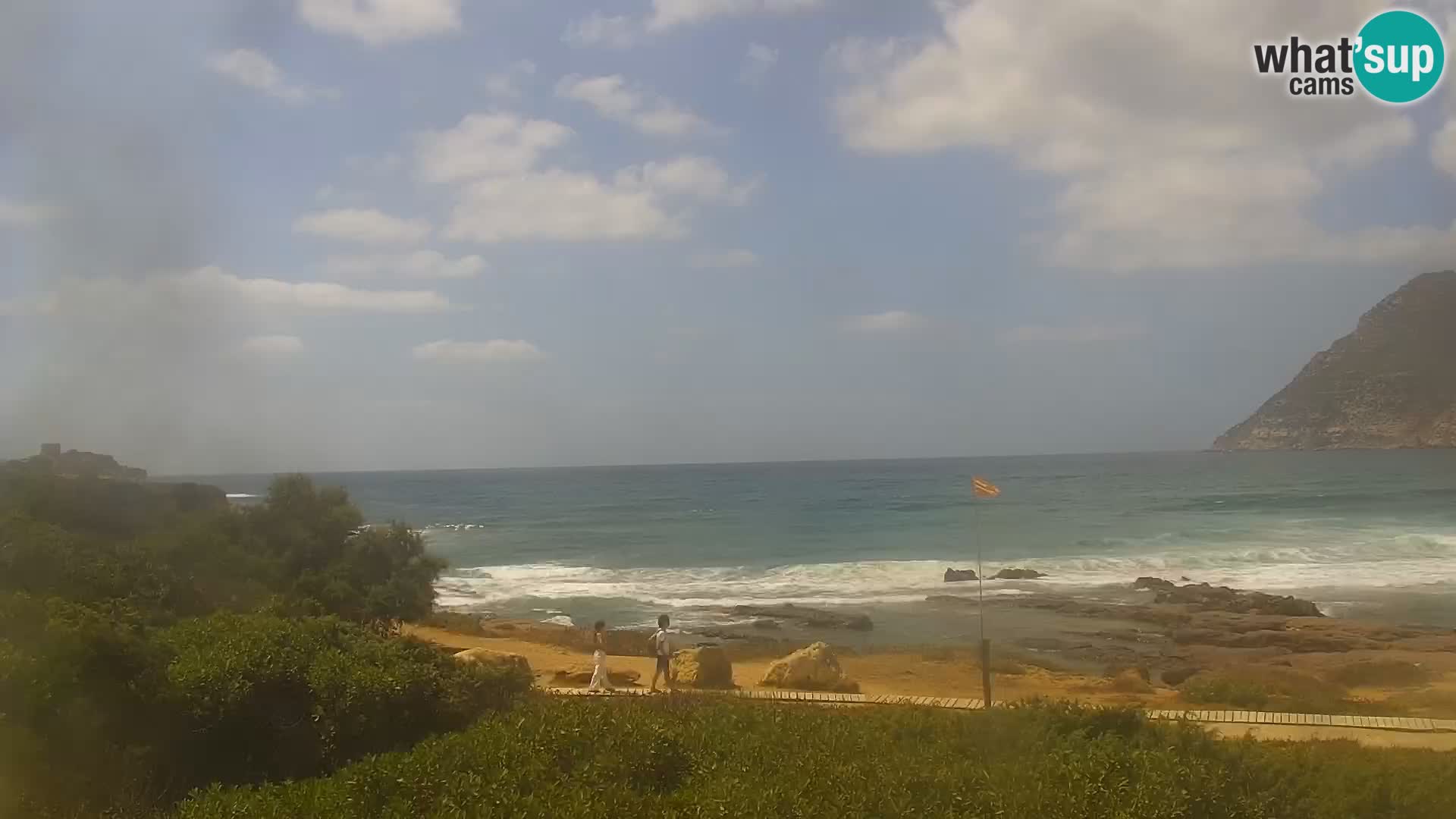 Porto Ferro webcam Sassari – Sardinia beaches Live cam