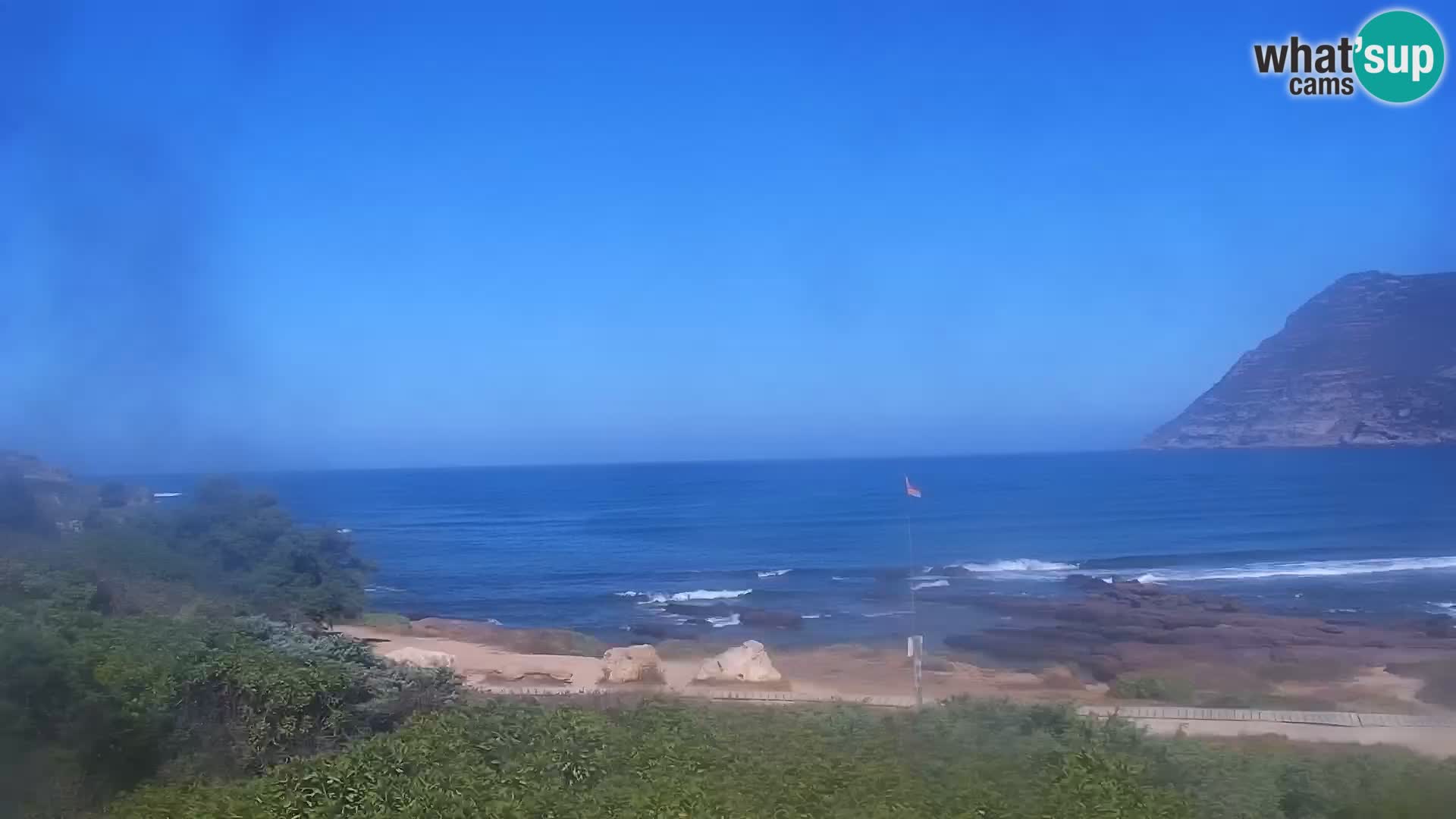 Spletna kamera Porto Ferro Sassari – plaže na Sardiniji v živo