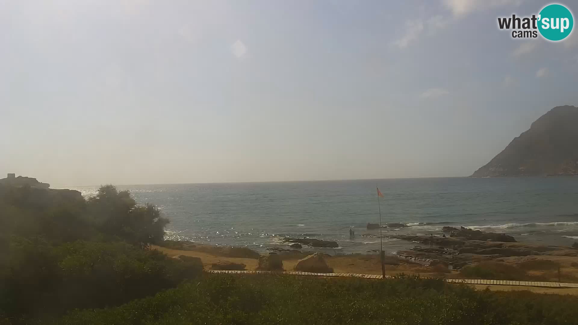 Porto Ferro webcam Sassari – Sardinia beaches Live cam