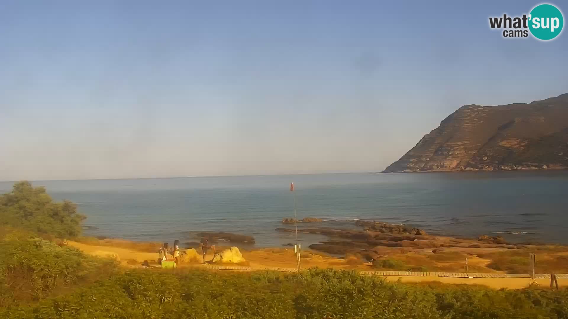 Porto Ferro webcam Sassari – Sardinia beaches Live cam