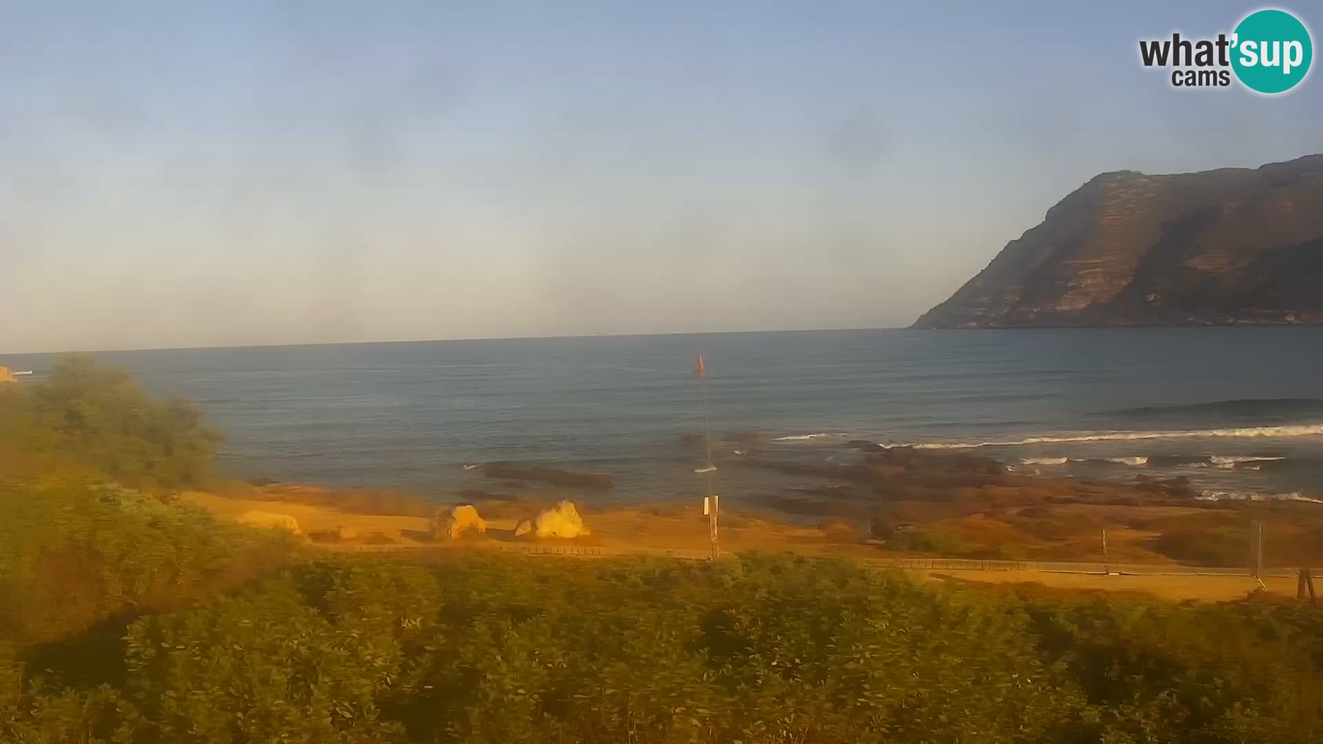 Porto Ferro webcam Sassari – Sardinia beaches Live cam