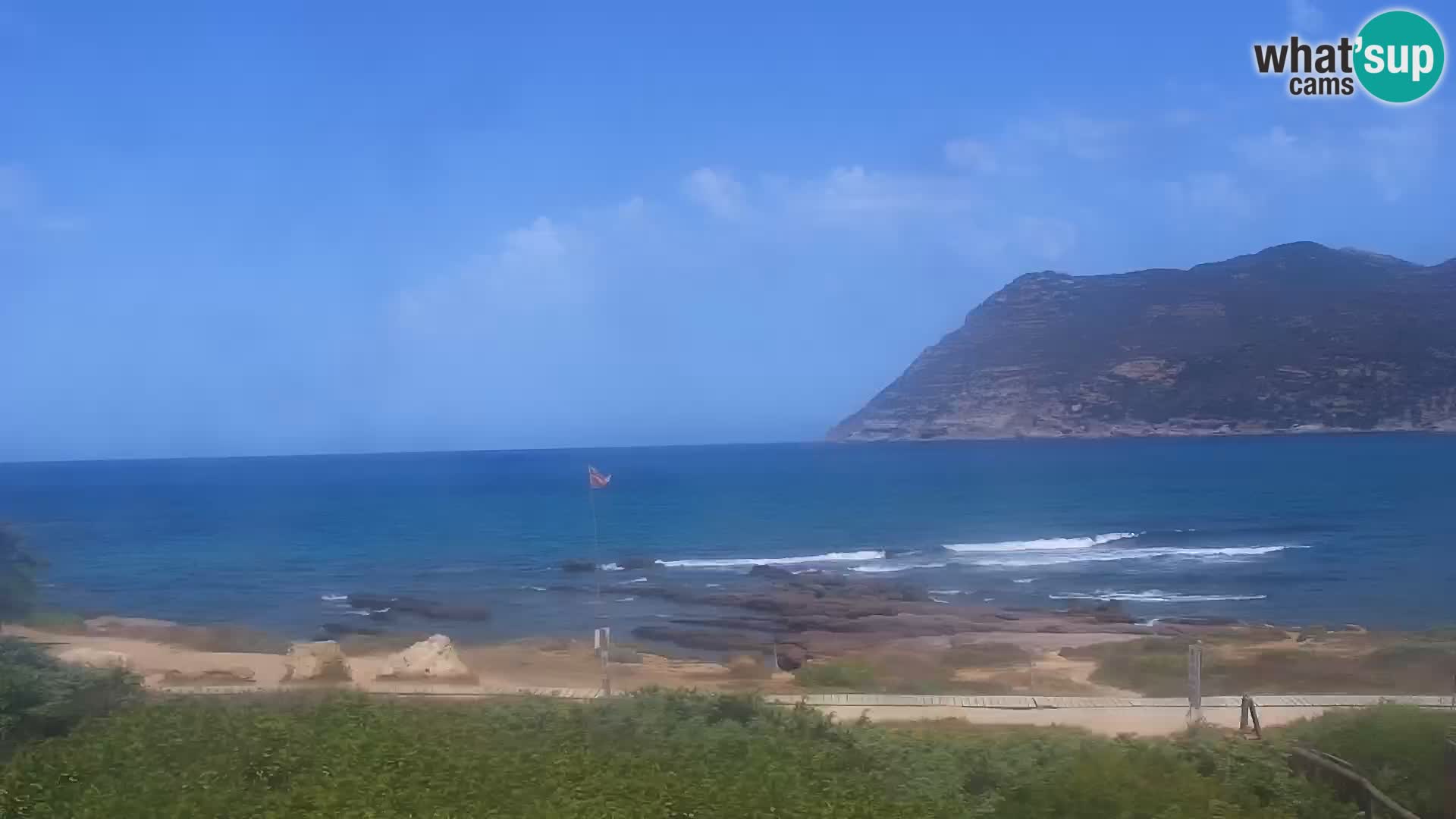 Porto Ferro webcam Sassari – Sardinia beaches Live cam