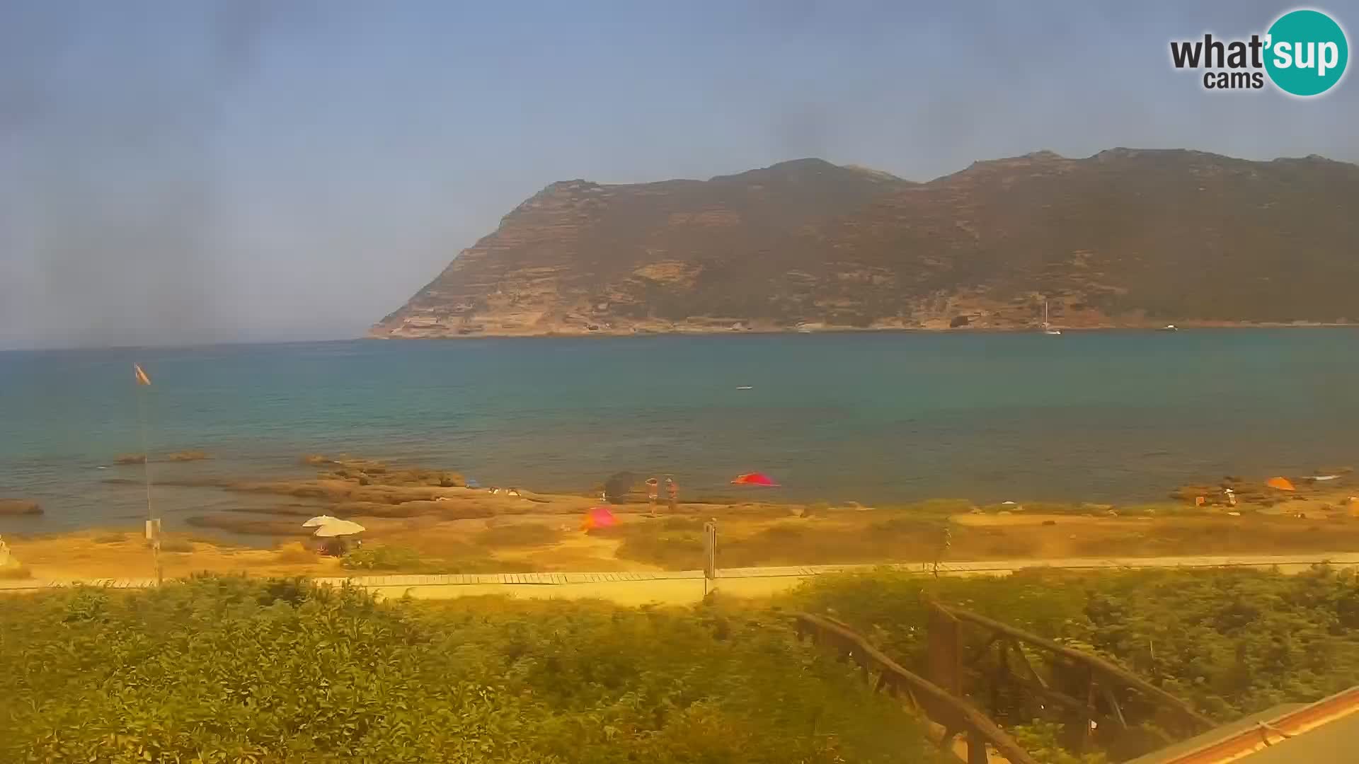 Porto Ferro webcam Sassari – Sardinia beaches Live cam