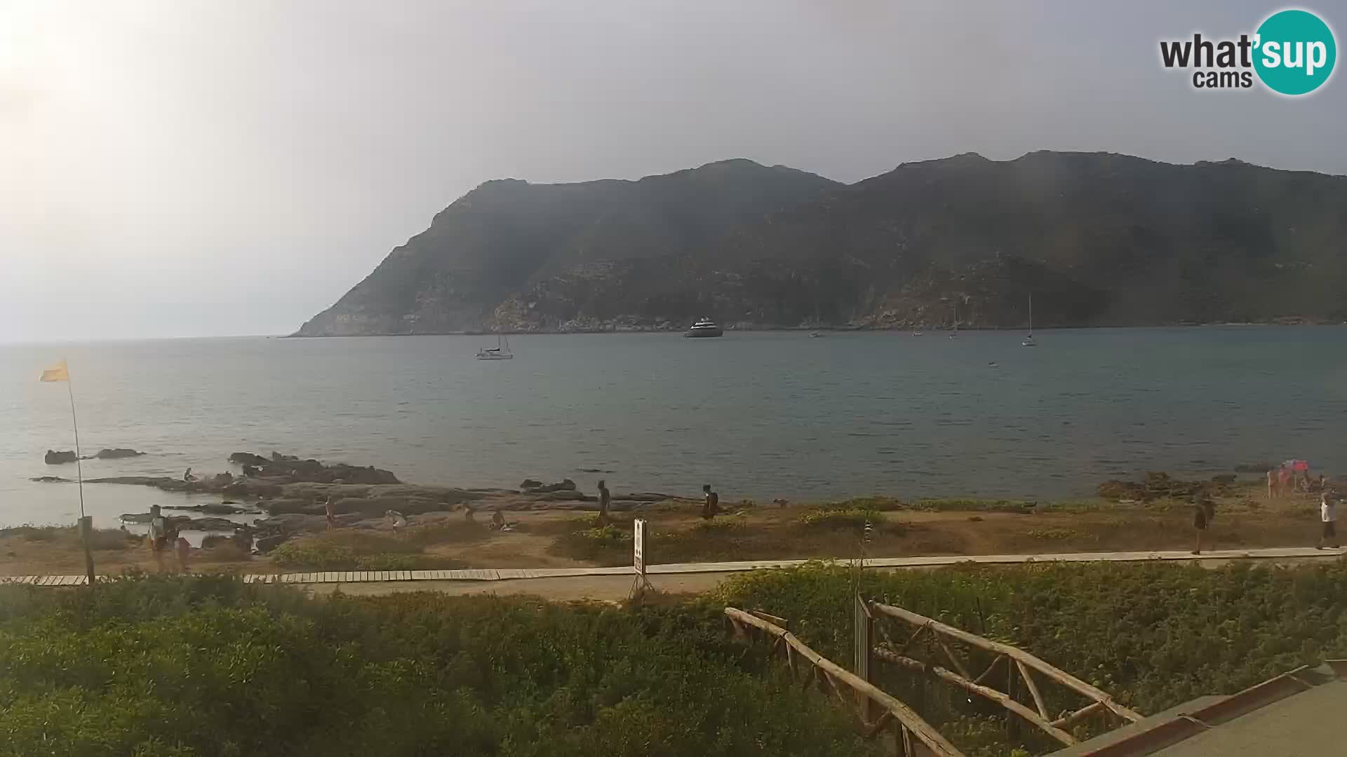 Porto Ferro webcam Sassari – Sardinia beaches Live cam