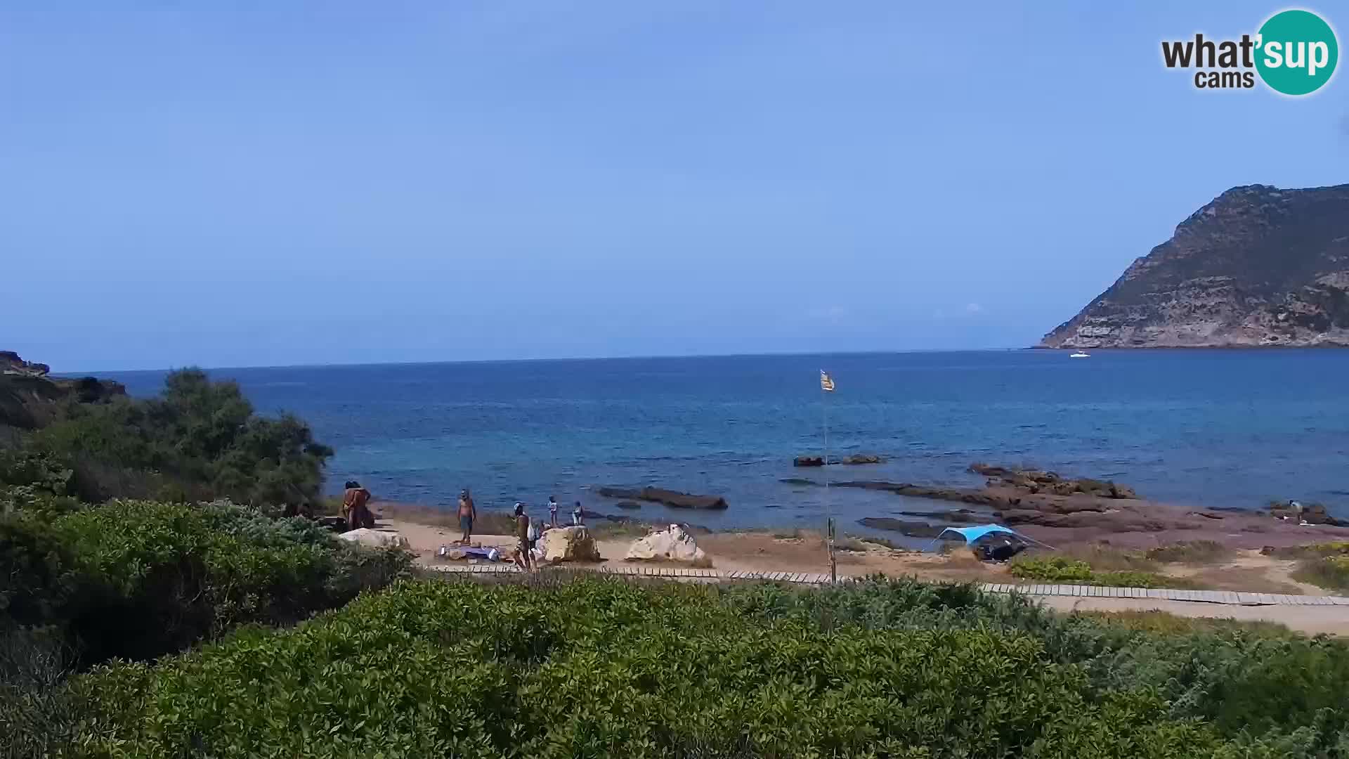 Spletna kamera Porto Ferro Sassari – plaže na Sardiniji v živo
