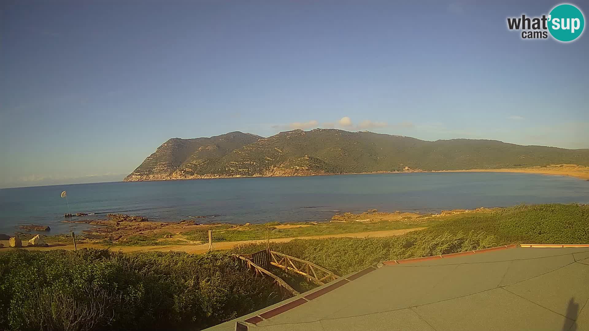 Porto Ferro webcam Sassari – Sardinia beaches Live cam