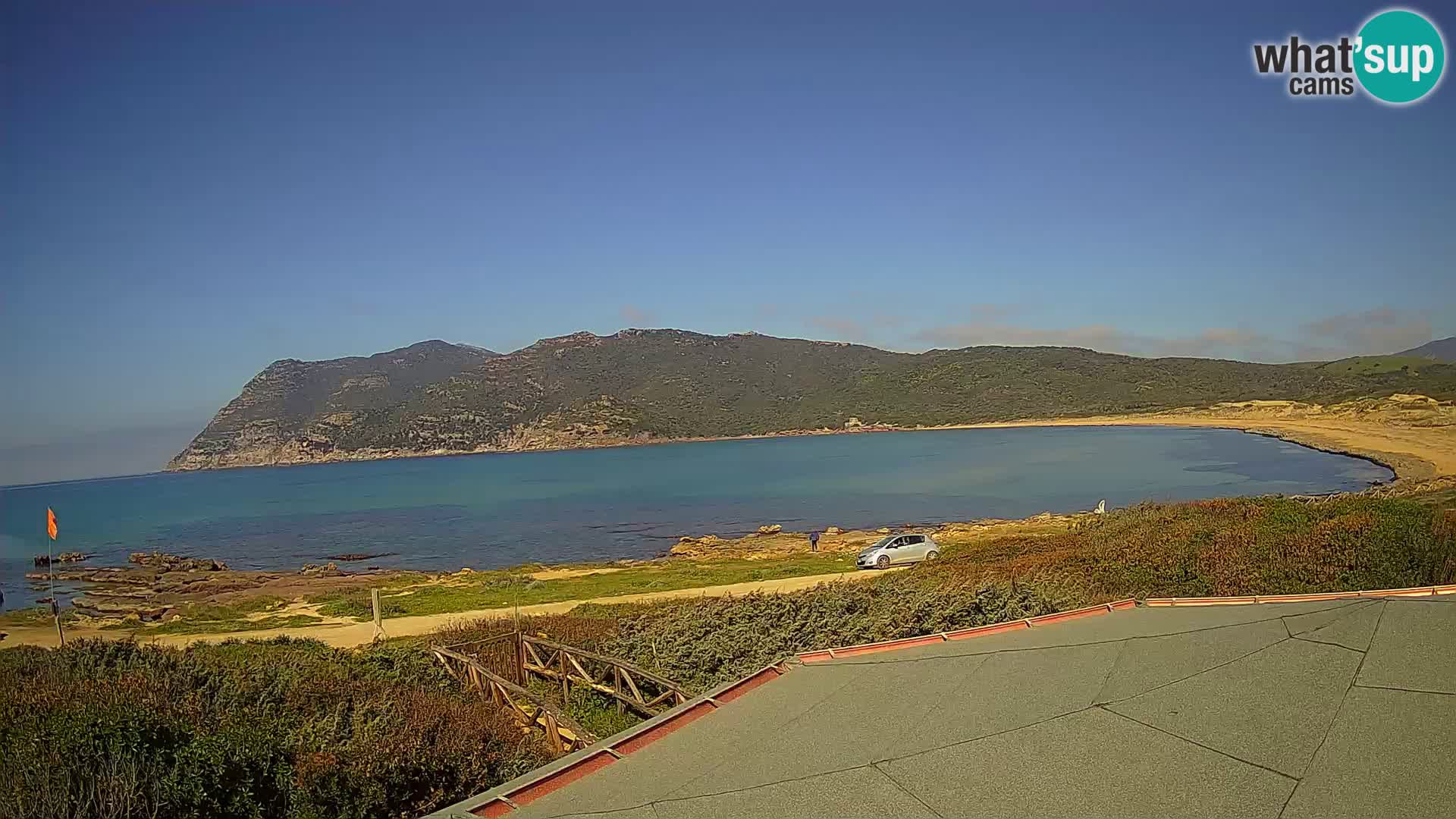 Porto Ferro webcam Sassari – Sardinia beaches Live cam