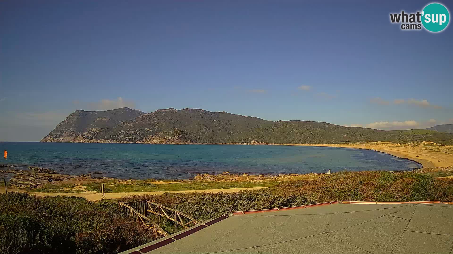 Porto Ferro webcam Sassari – Plages de Sardaigne Live cam