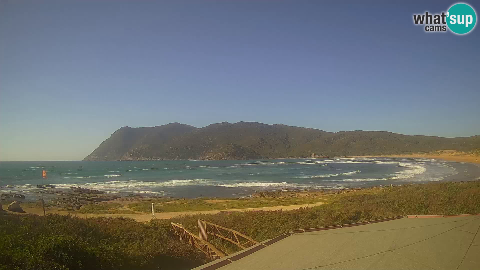 Porto Ferro webcam Sassari – Sardinia beaches Live cam