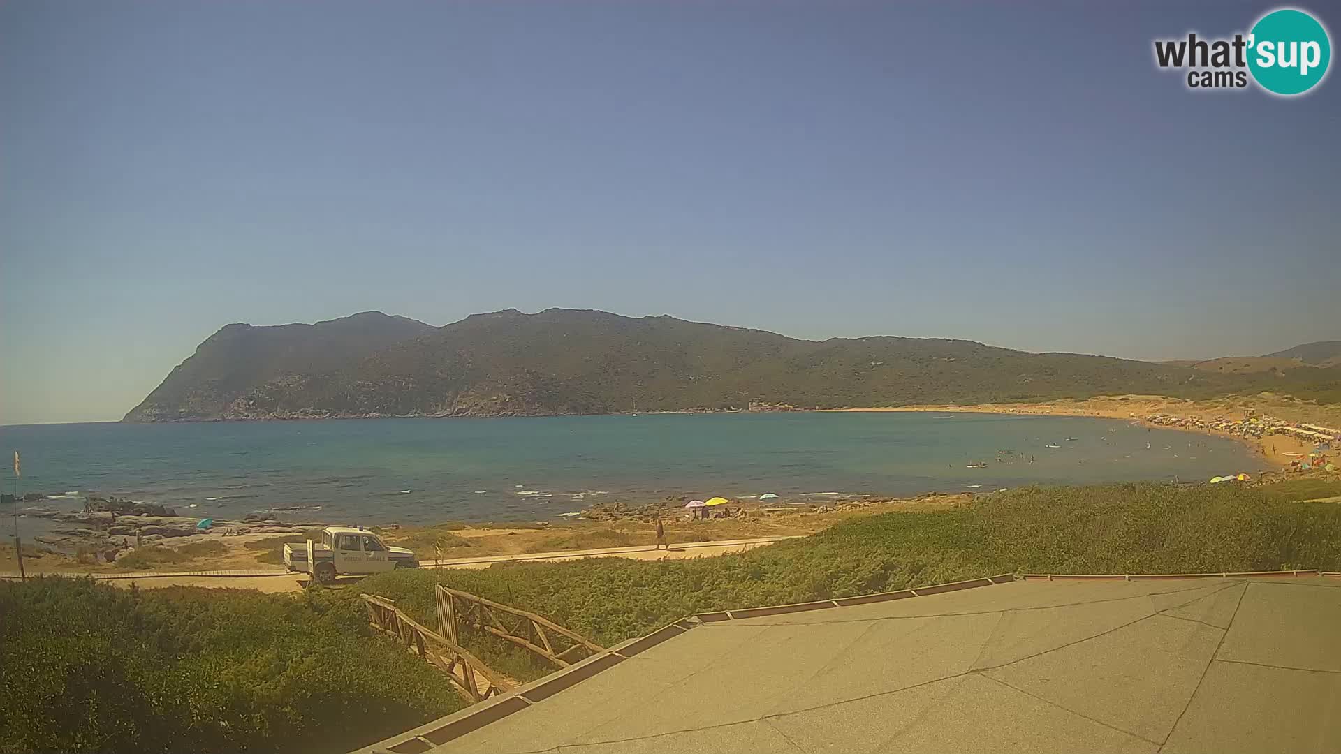 Porto Ferro webcam Sassari – Sardinia beaches Live cam