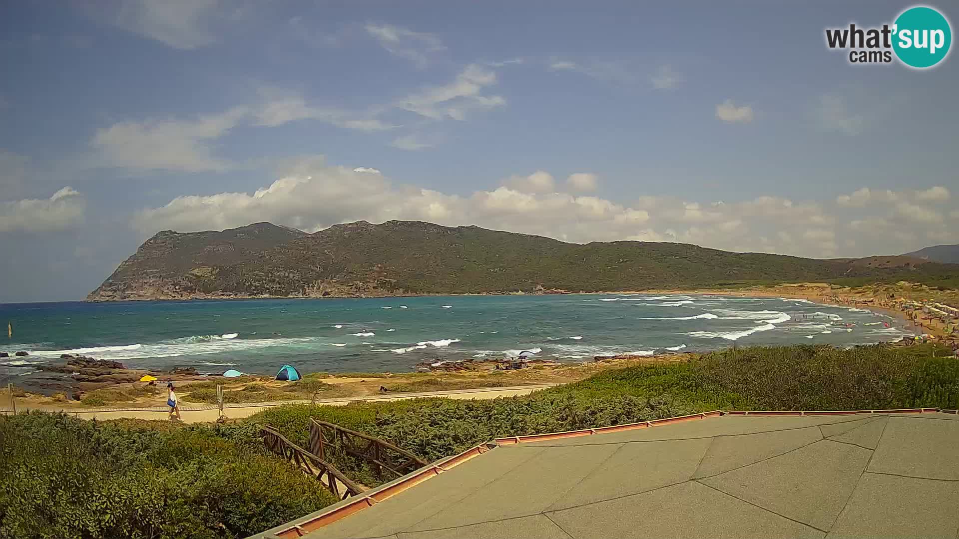 Porto Ferro webcam Sassari – Sardinia beaches Live cam