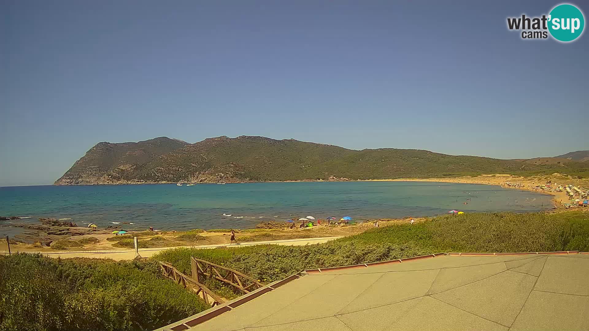 Porto Ferro webcam Sassari – Plages de Sardaigne Live cam