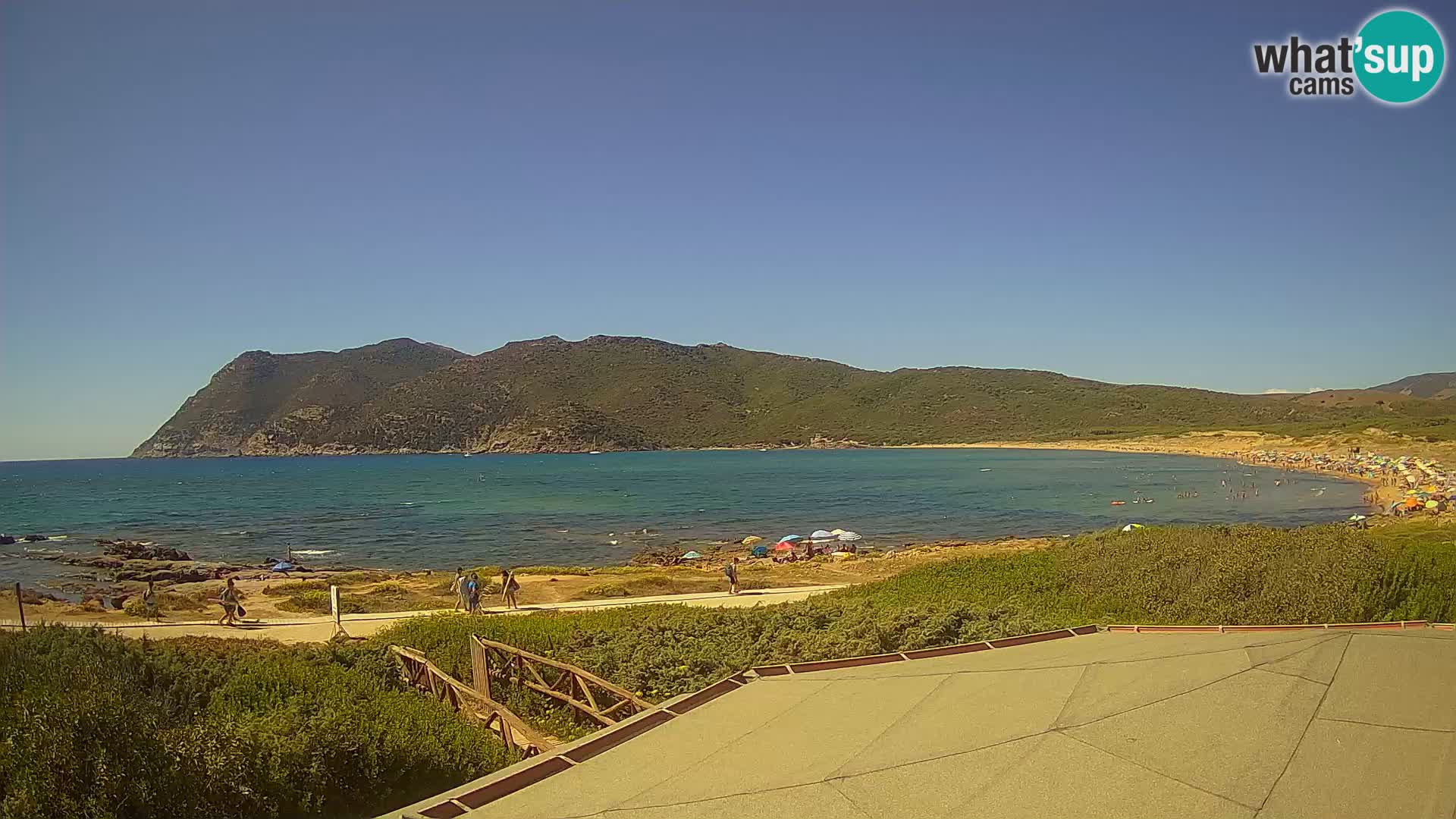 Porto Ferro webcam Sassari – Sardinia beaches Live cam