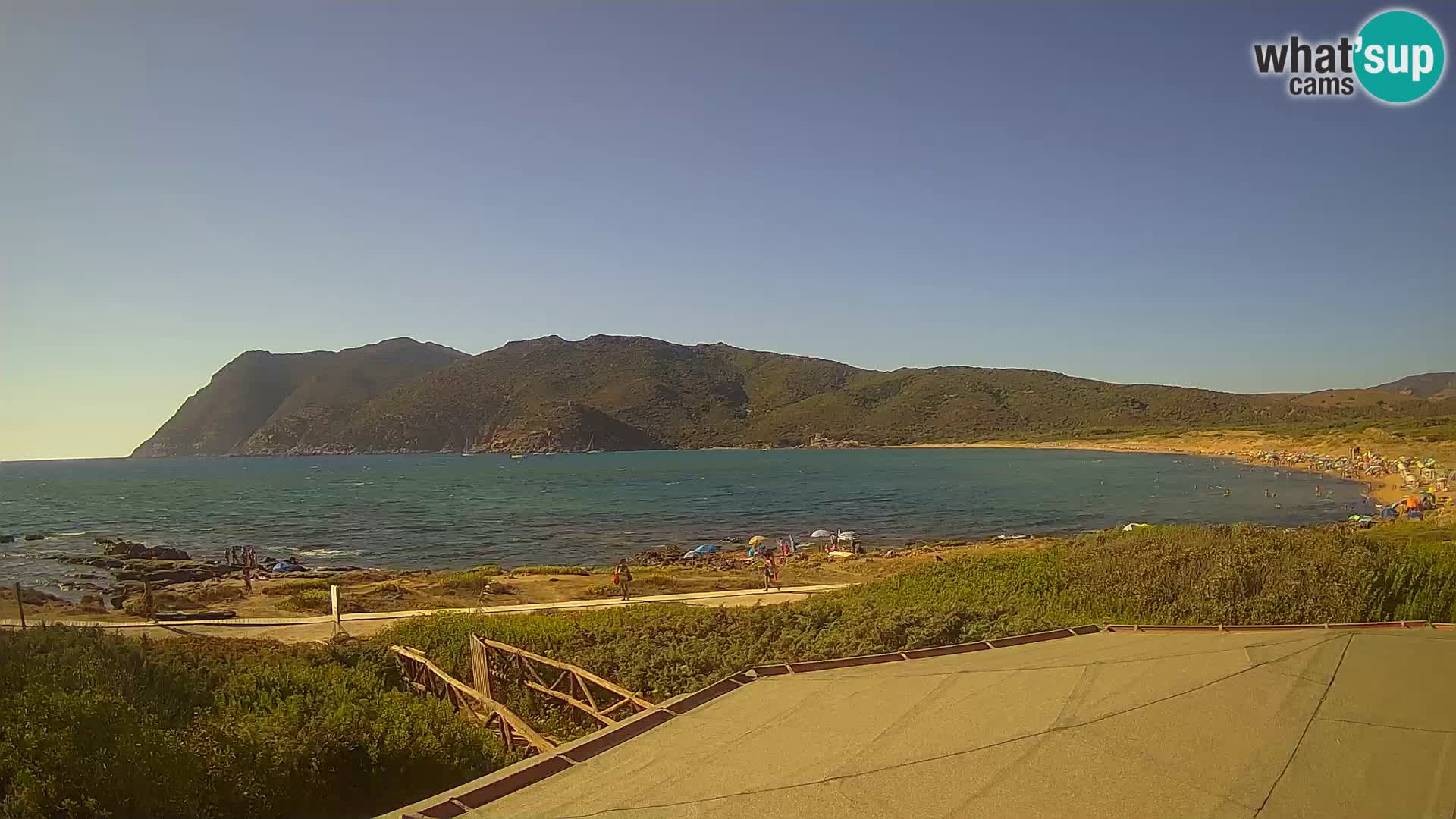Spletna kamera Porto Ferro Sassari – plaže na Sardiniji v živo