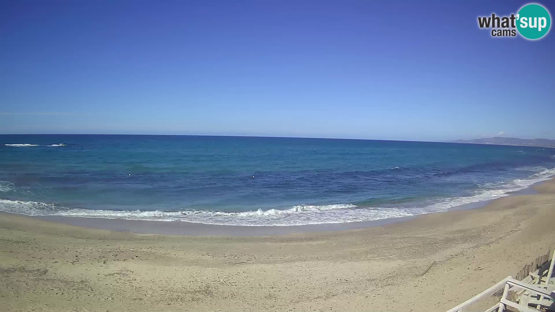 Spletna kamera v živo plaža Platamona – Sassari – Sardinija – Italija