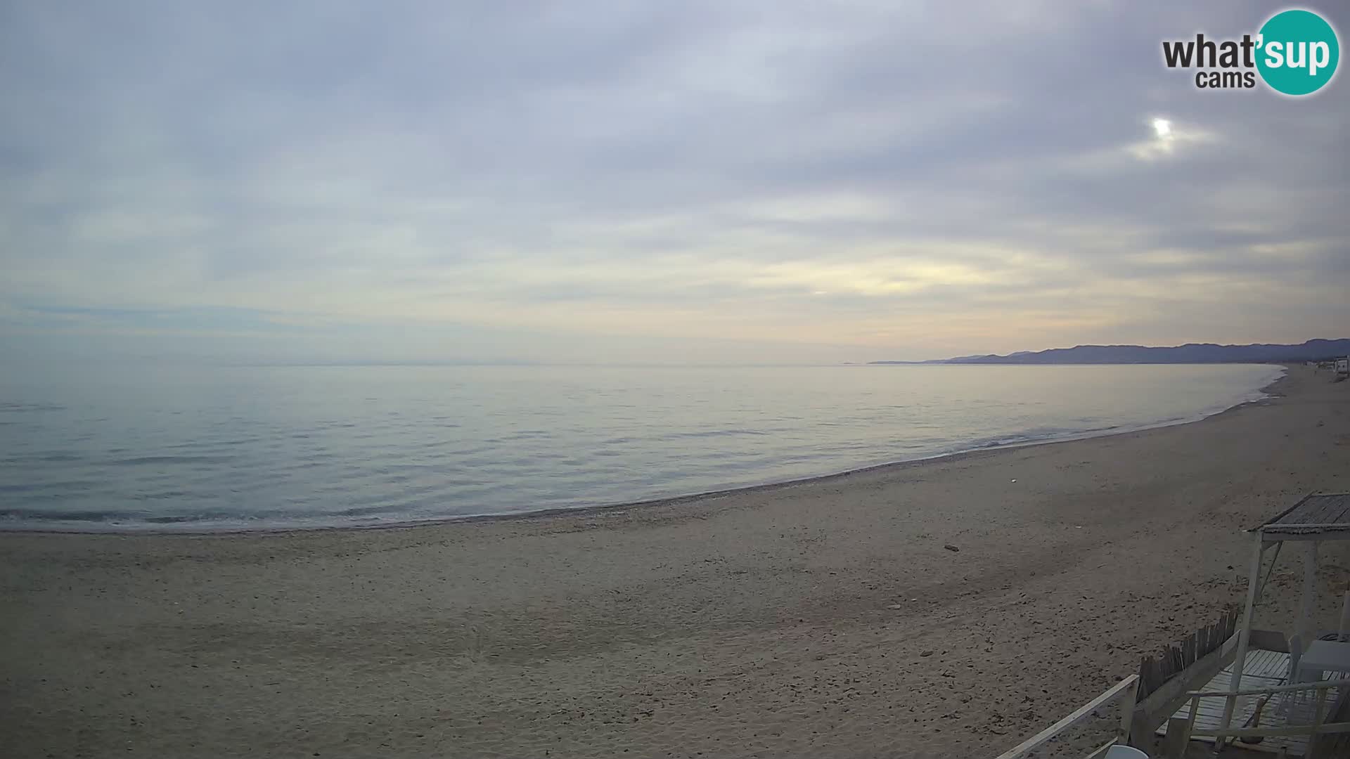 Spletna kamera v živo plaža Platamona – Sassari – Sardinija – Italija