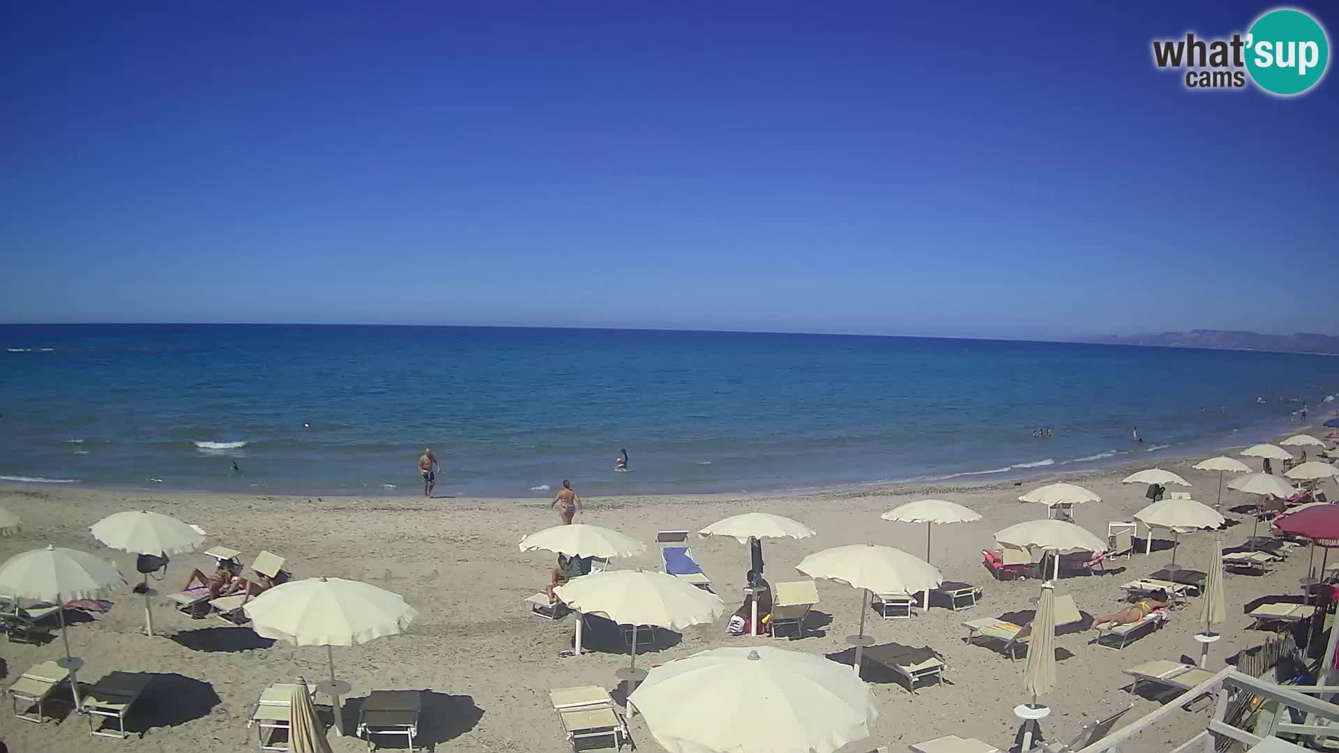 Live webcam Platamona beach – Sassari – Sardinia – Italy