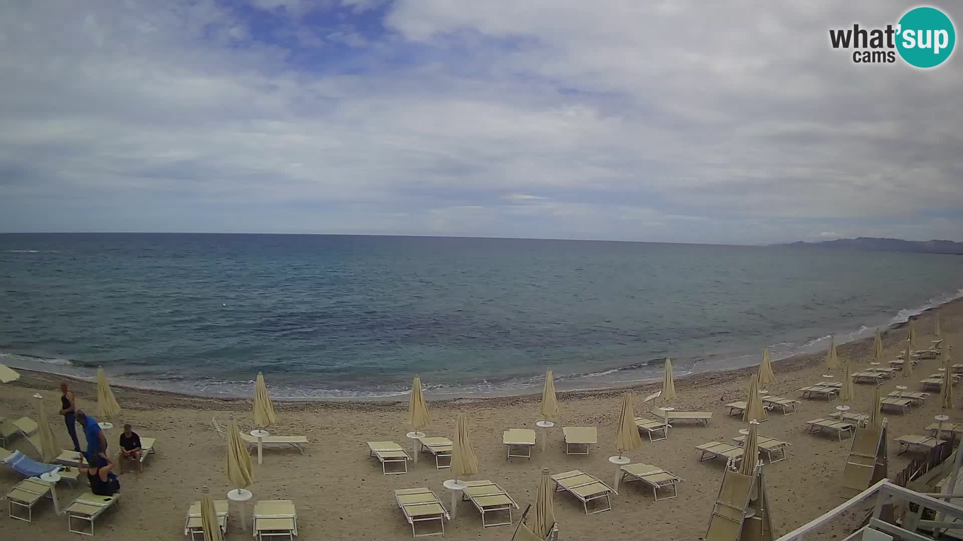 Spletna kamera v živo plaža Platamona – Sassari – Sardinija – Italija