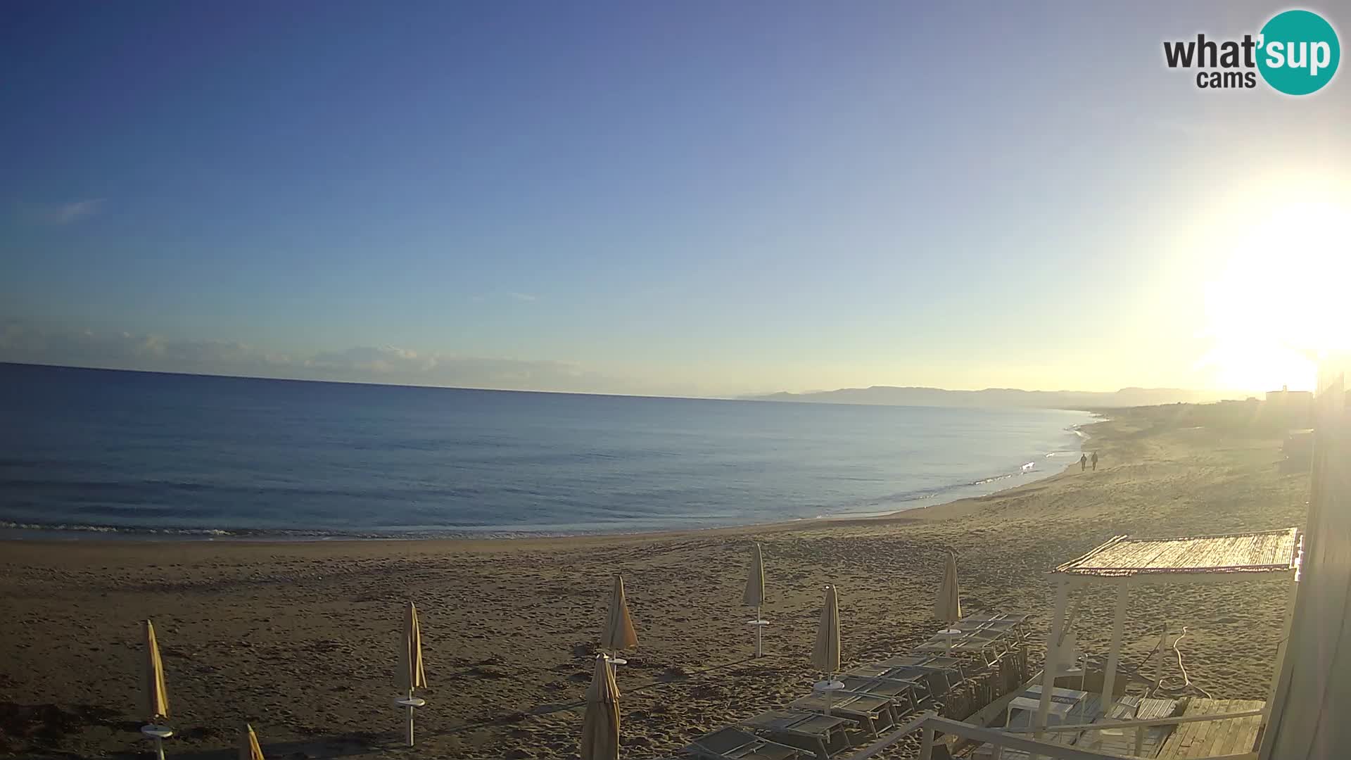 Webcam en direct Plage de Platamona – Sassari – Sardaigne – Italie