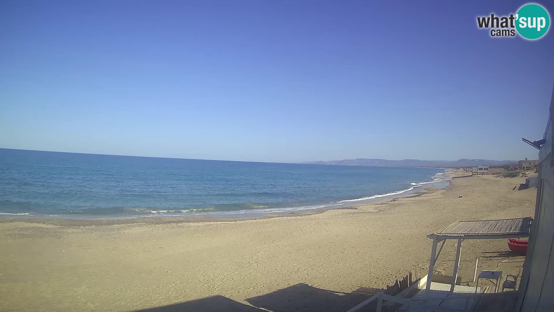 Live-Webcam Strand von Platamona – Sassari – Sardinien – Italien