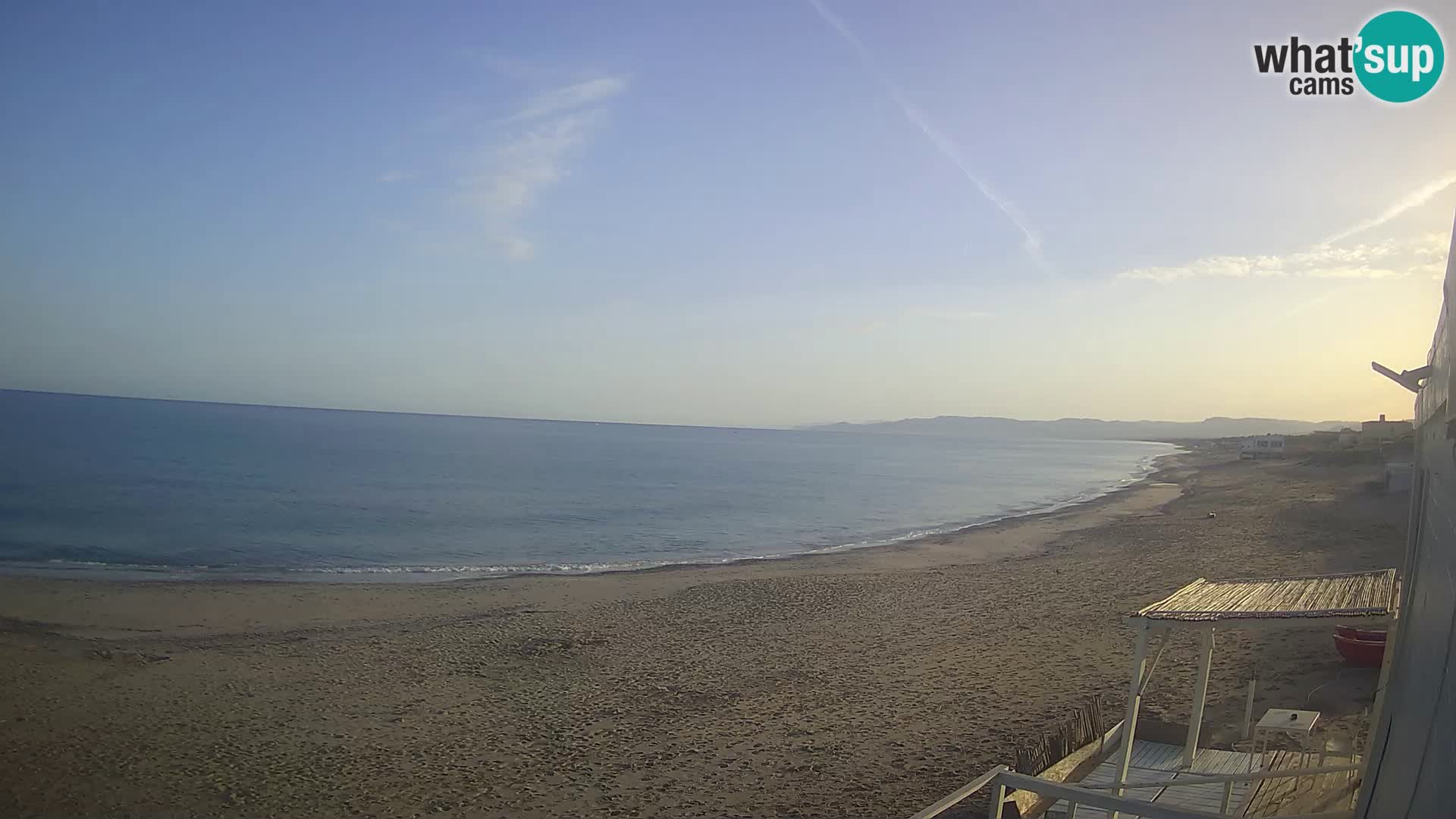 Live-Webcam Strand von Platamona – Sassari – Sardinien – Italien