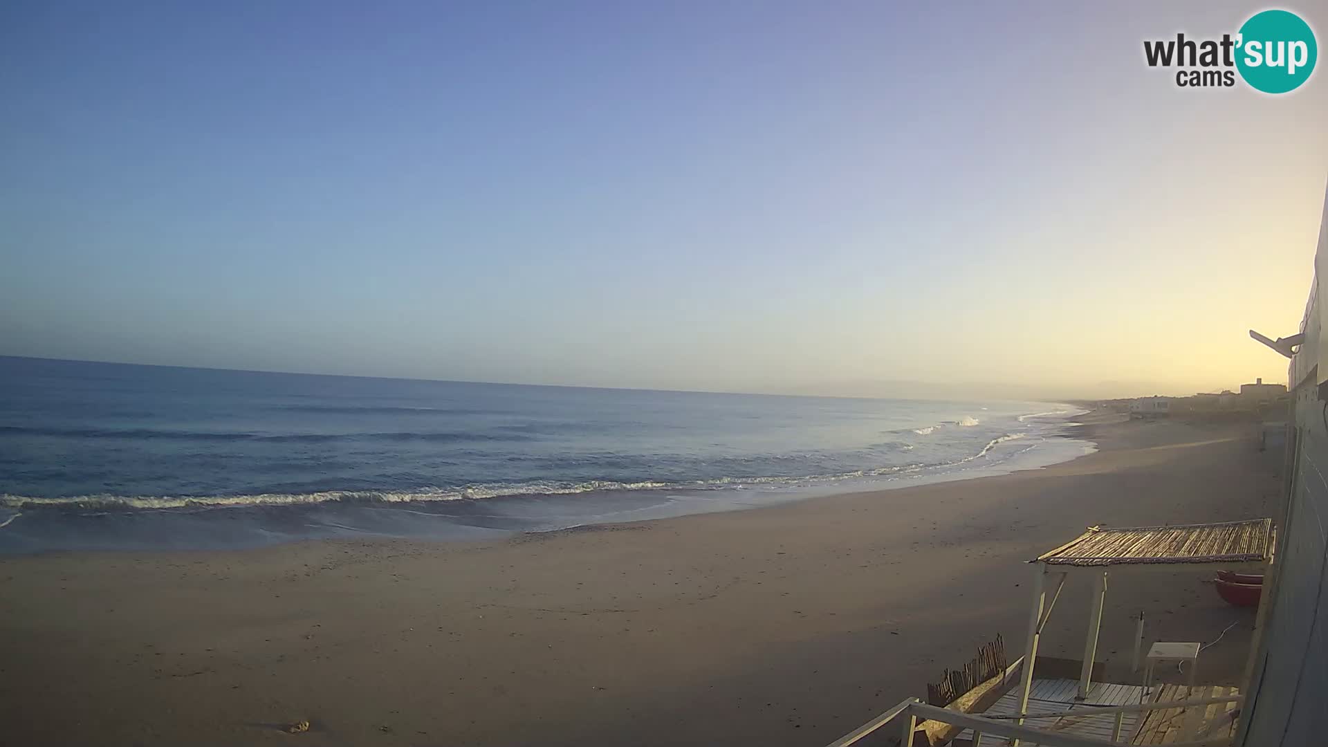 Spletna kamera v živo plaža Platamona – Sassari – Sardinija – Italija