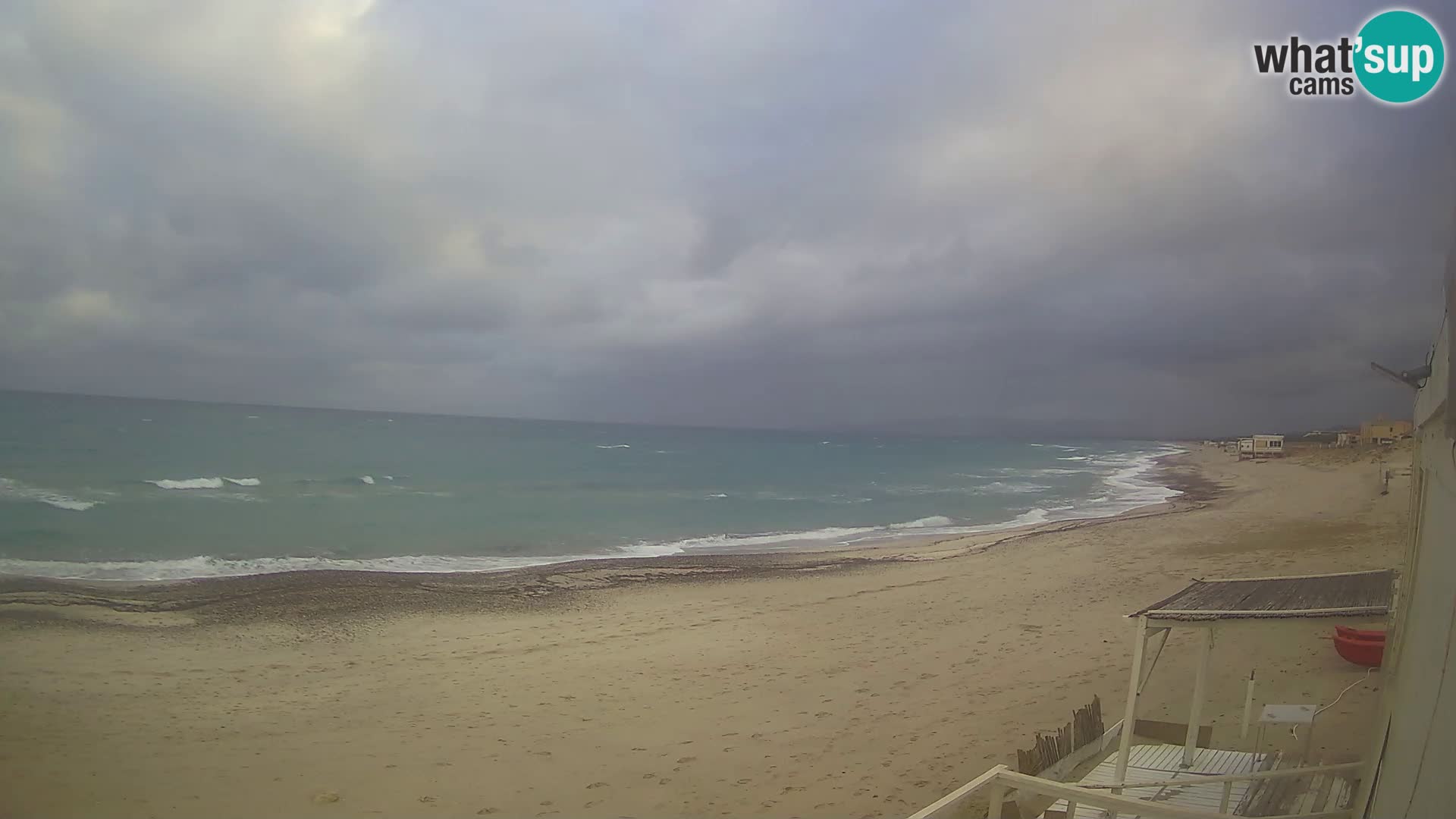 Webcam en direct Plage de Platamona – Sassari – Sardaigne – Italie