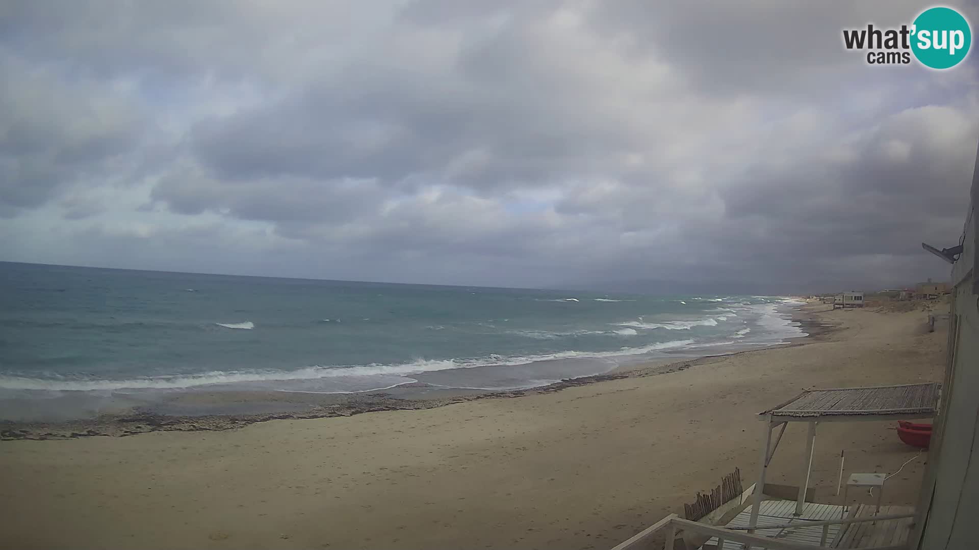 Webcam en direct Plage de Platamona – Sassari – Sardaigne – Italie