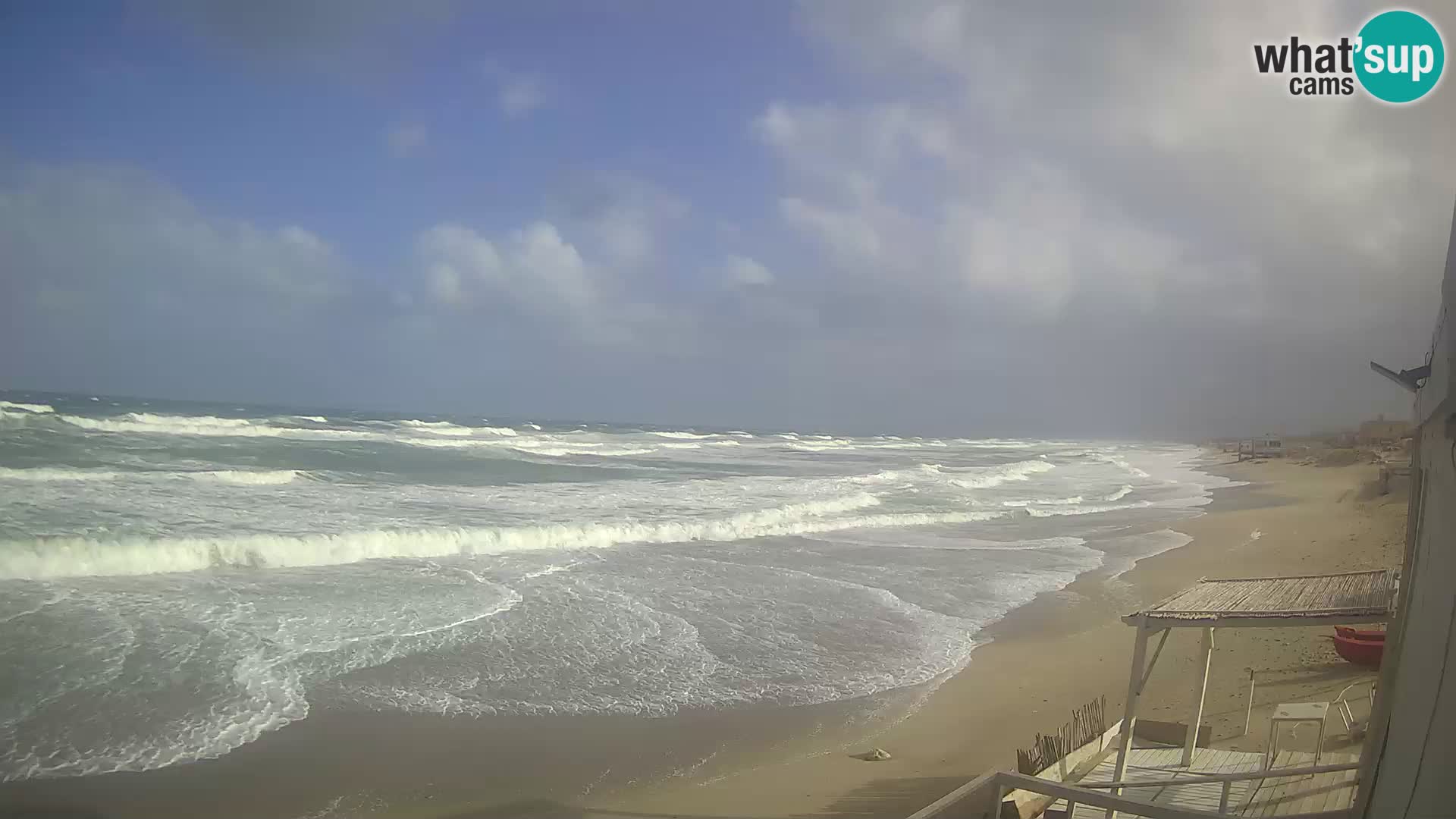 Webcam en direct Plage de Platamona – Sassari – Sardaigne – Italie