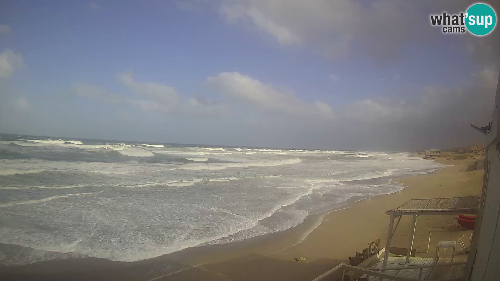 Webcam en direct Plage de Platamona – Sassari – Sardaigne – Italie