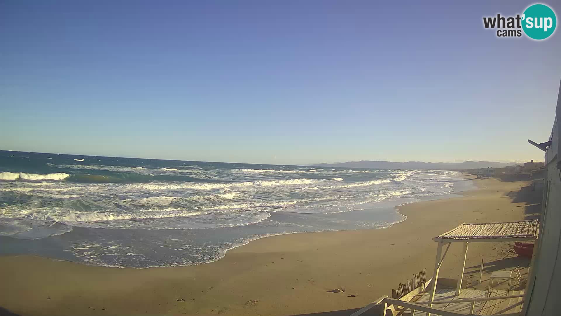 Webcam en direct Plage de Platamona – Sassari – Sardaigne – Italie