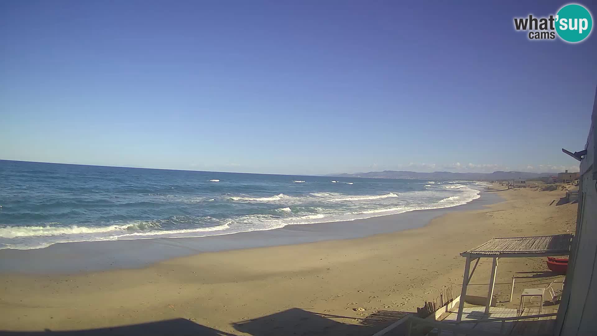 Webcam en direct Plage de Platamona – Sassari – Sardaigne – Italie