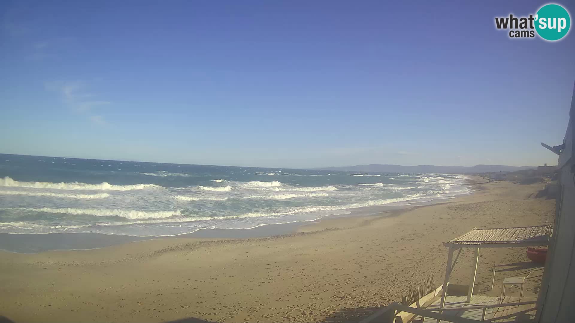 Webcam en direct Plage de Platamona – Sassari – Sardaigne – Italie