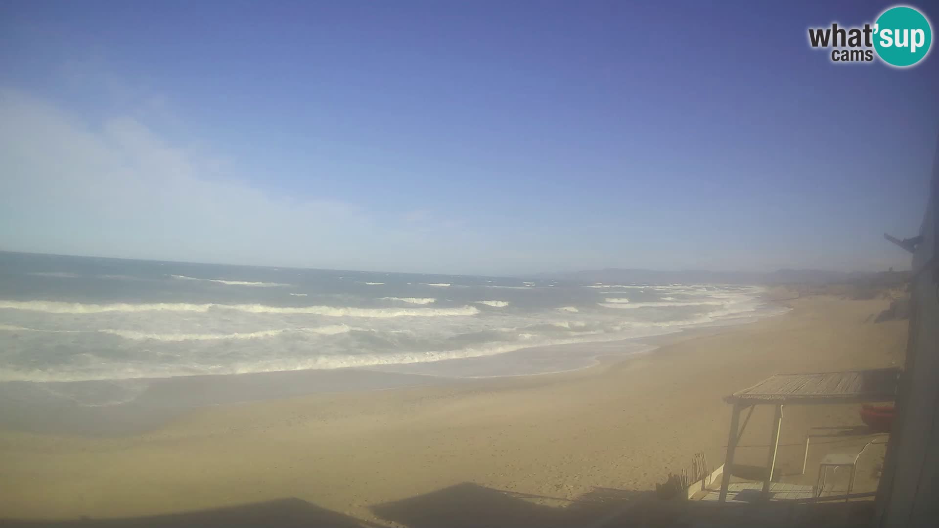 Webcam en direct Plage de Platamona – Sassari – Sardaigne – Italie