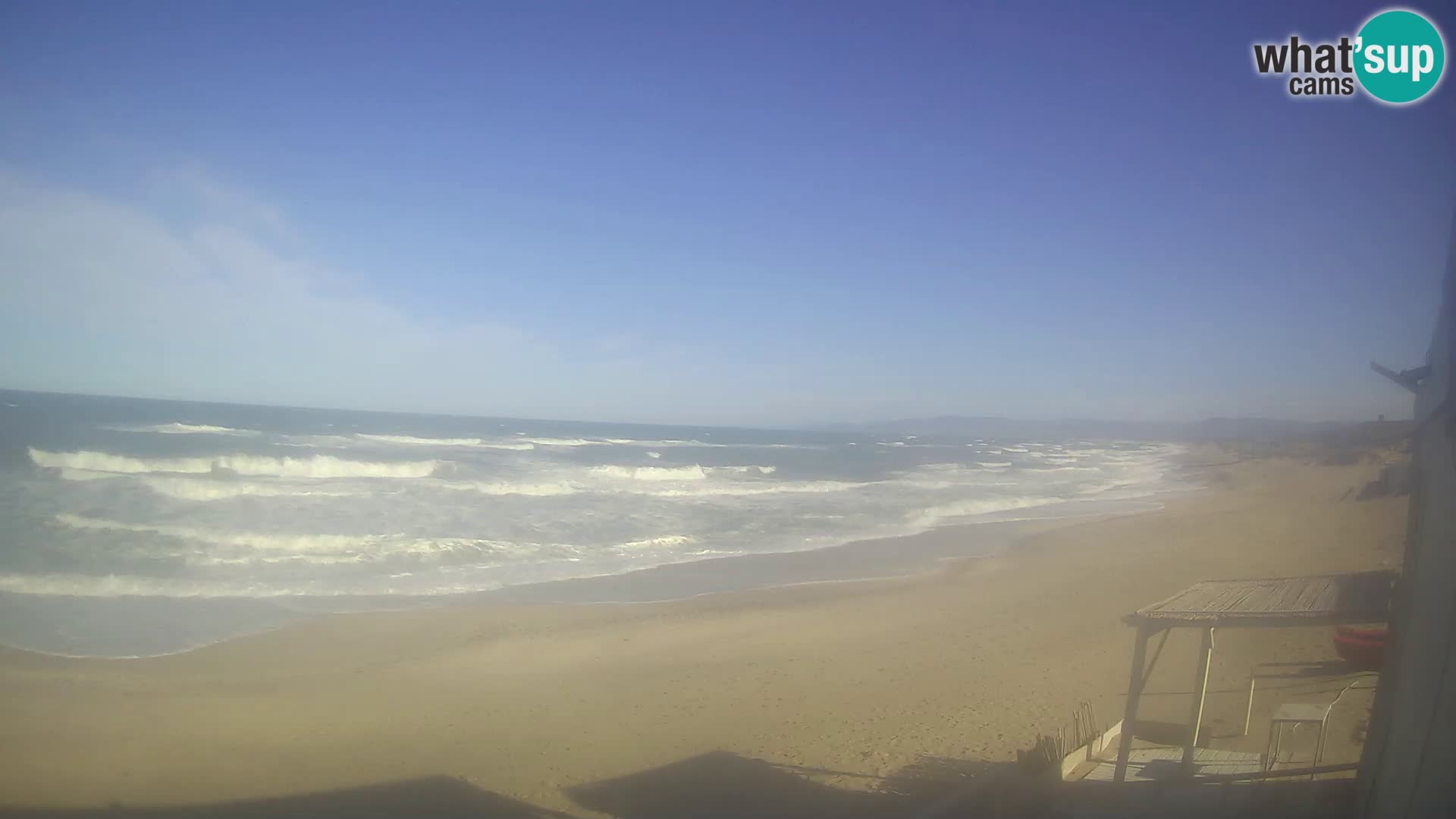 Webcam en direct Plage de Platamona – Sassari – Sardaigne – Italie