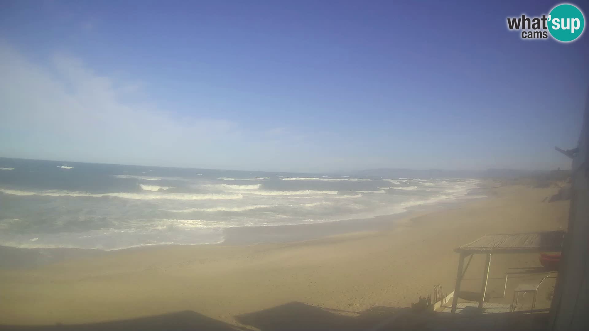 Webcam en direct Plage de Platamona – Sassari – Sardaigne – Italie