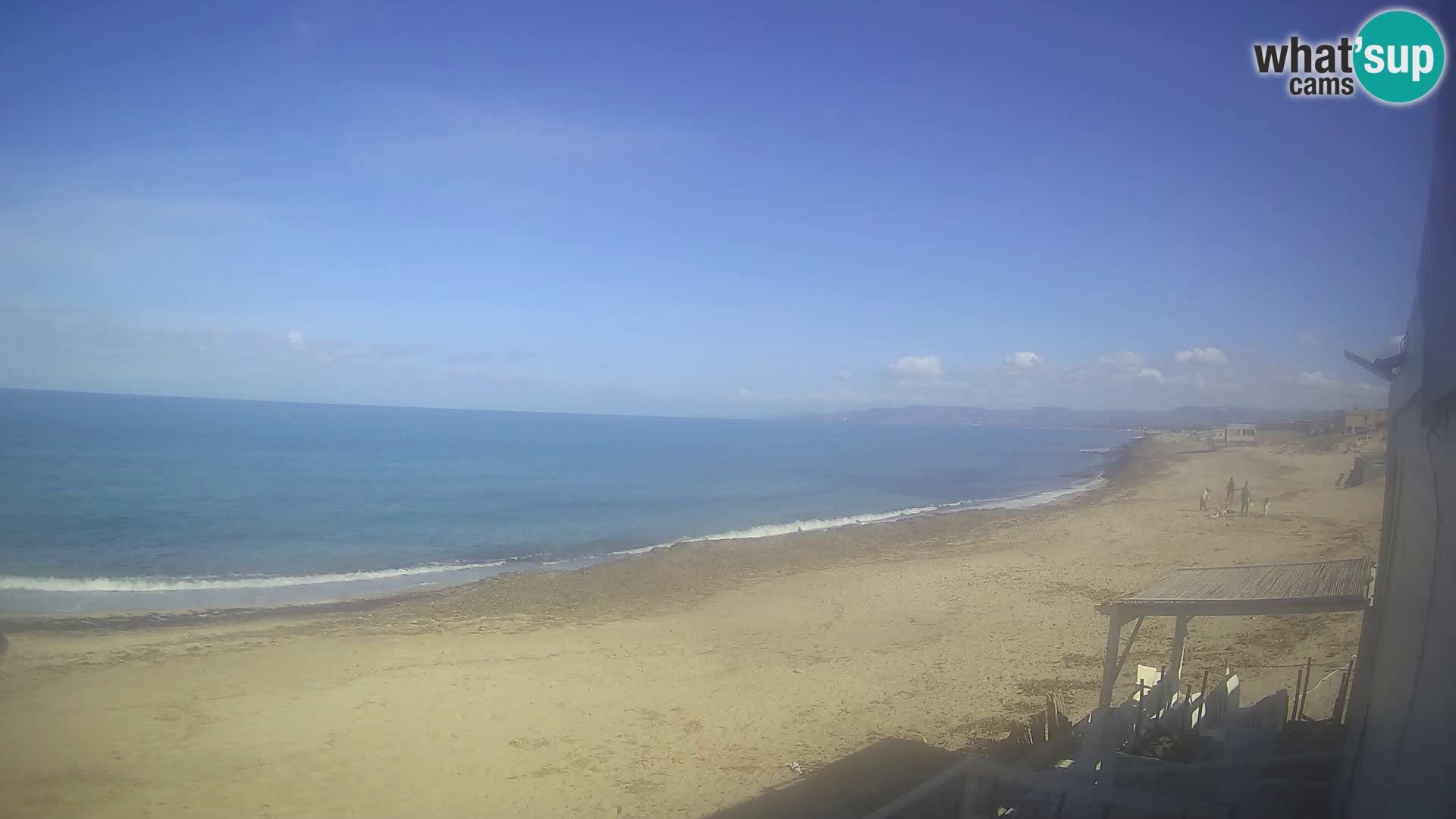 Webcam en direct Plage de Platamona – Sassari – Sardaigne – Italie