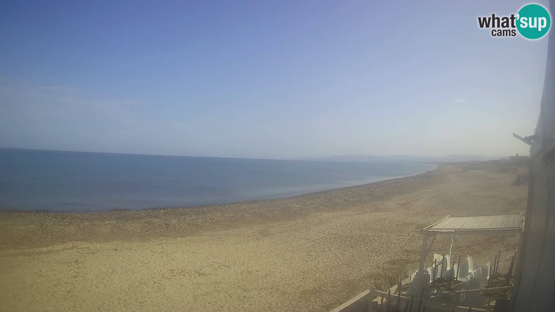 Spletna kamera v živo plaža Platamona – Sassari – Sardinija – Italija