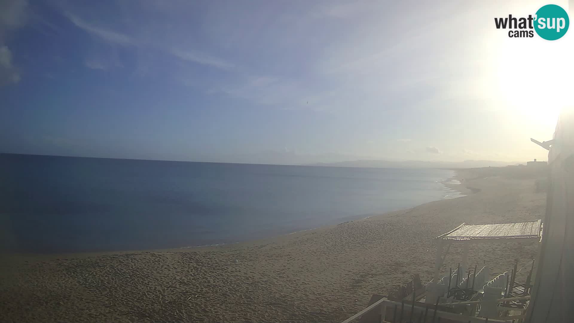 Spletna kamera v živo plaža Platamona – Sassari – Sardinija – Italija