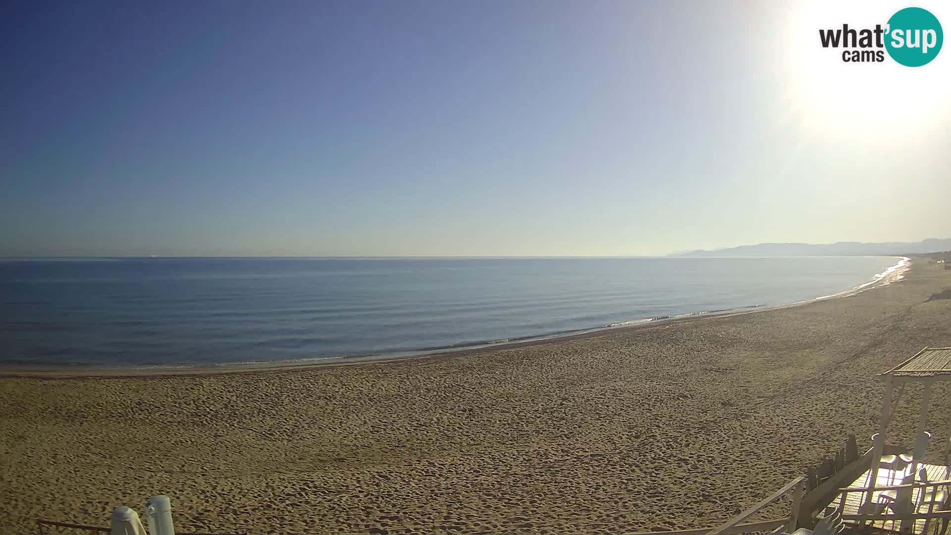 Live-Webcam Strand von Platamona – Sassari – Sardinien – Italien