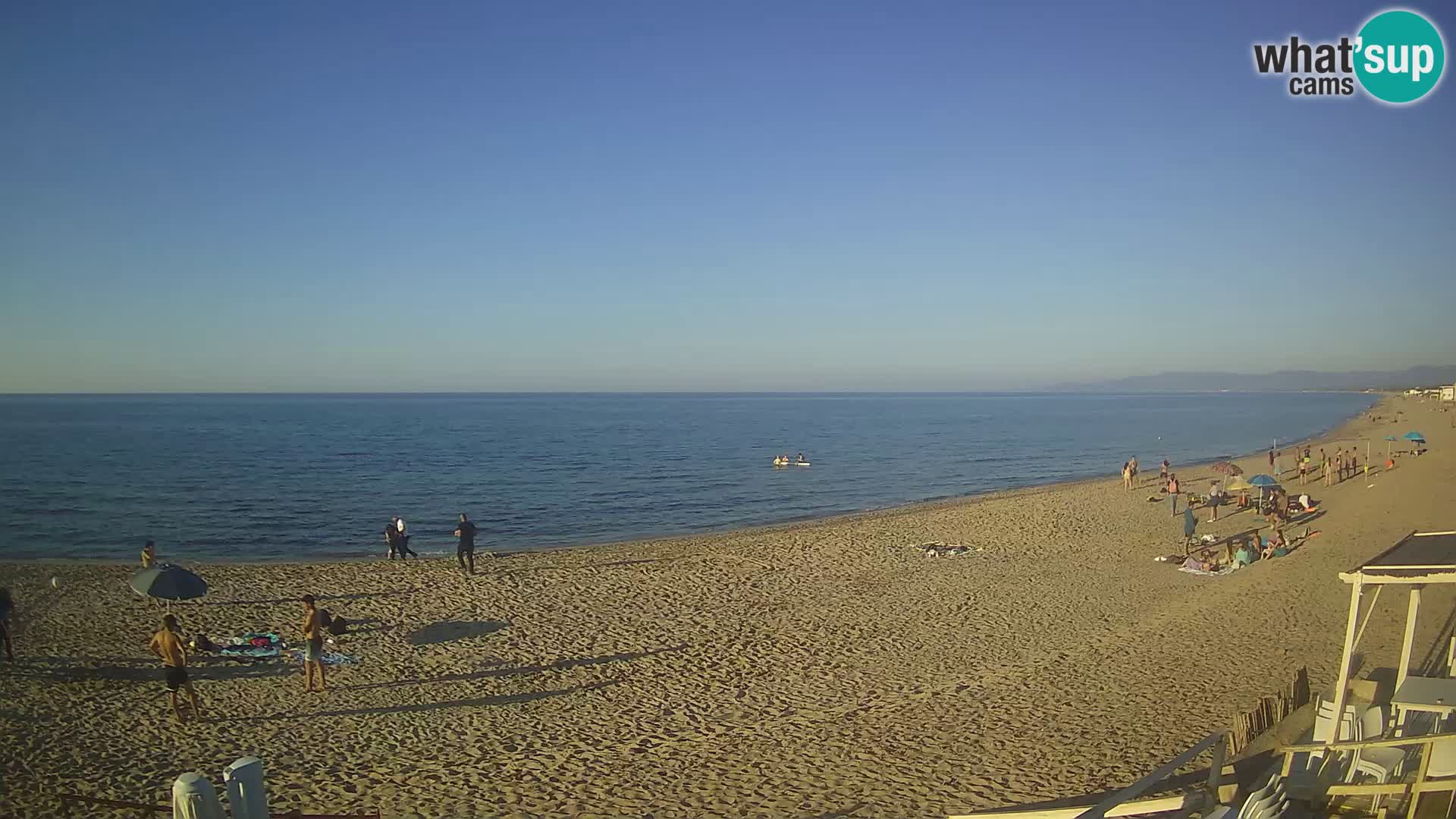 Spletna kamera v živo plaža Platamona – Sassari – Sardinija – Italija