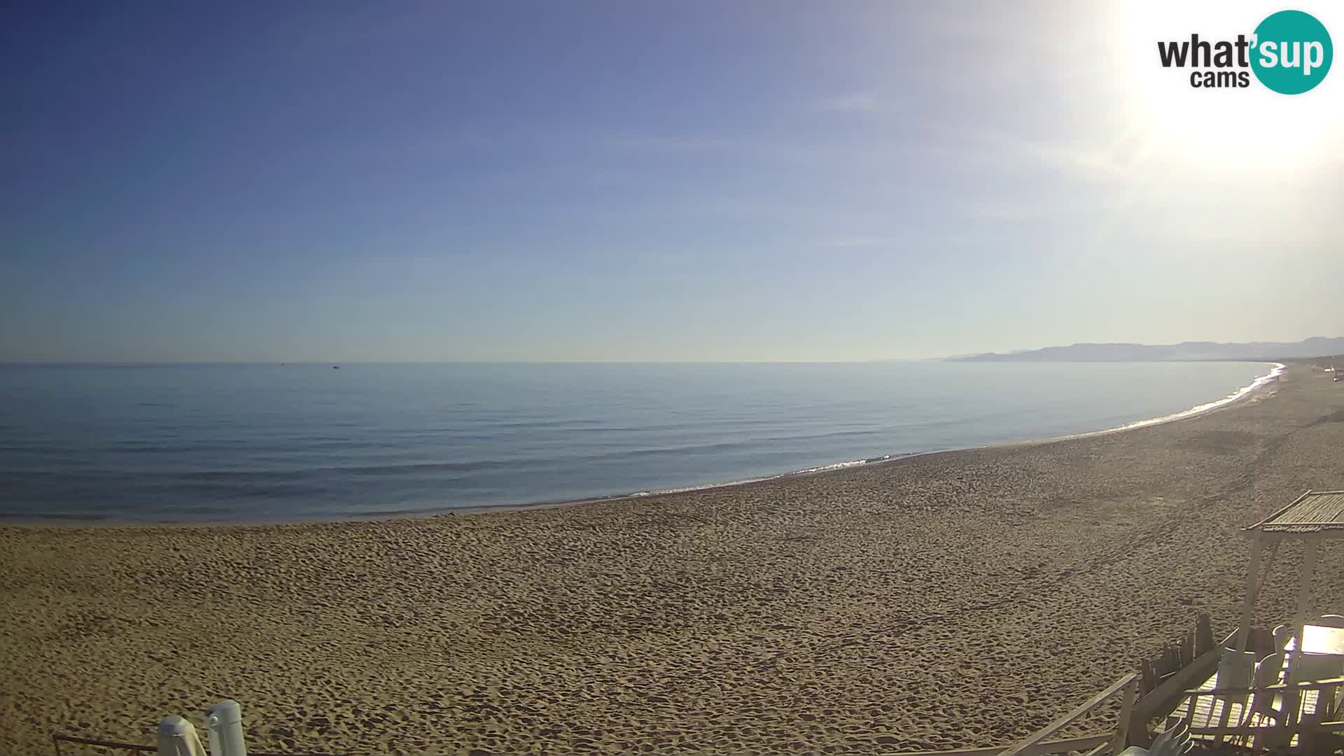 Live-Webcam Strand von Platamona – Sassari – Sardinien – Italien