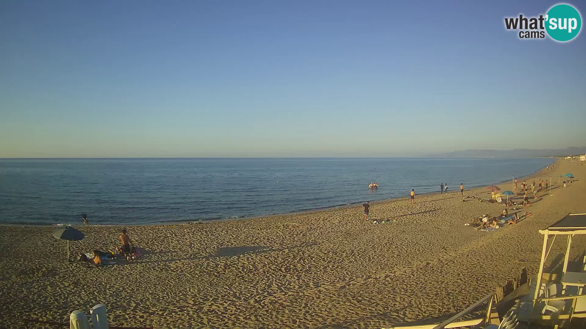 Spletna kamera v živo plaža Platamona – Sassari – Sardinija – Italija
