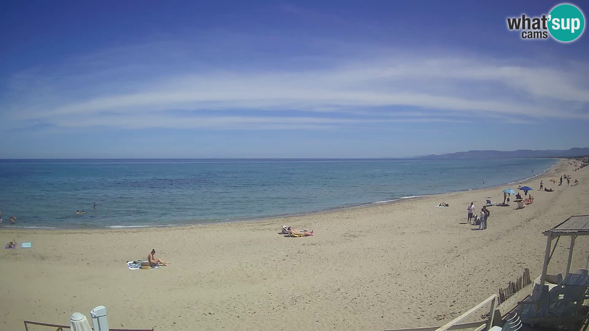 Webcam en direct Plage de Platamona – Sassari – Sardaigne – Italie