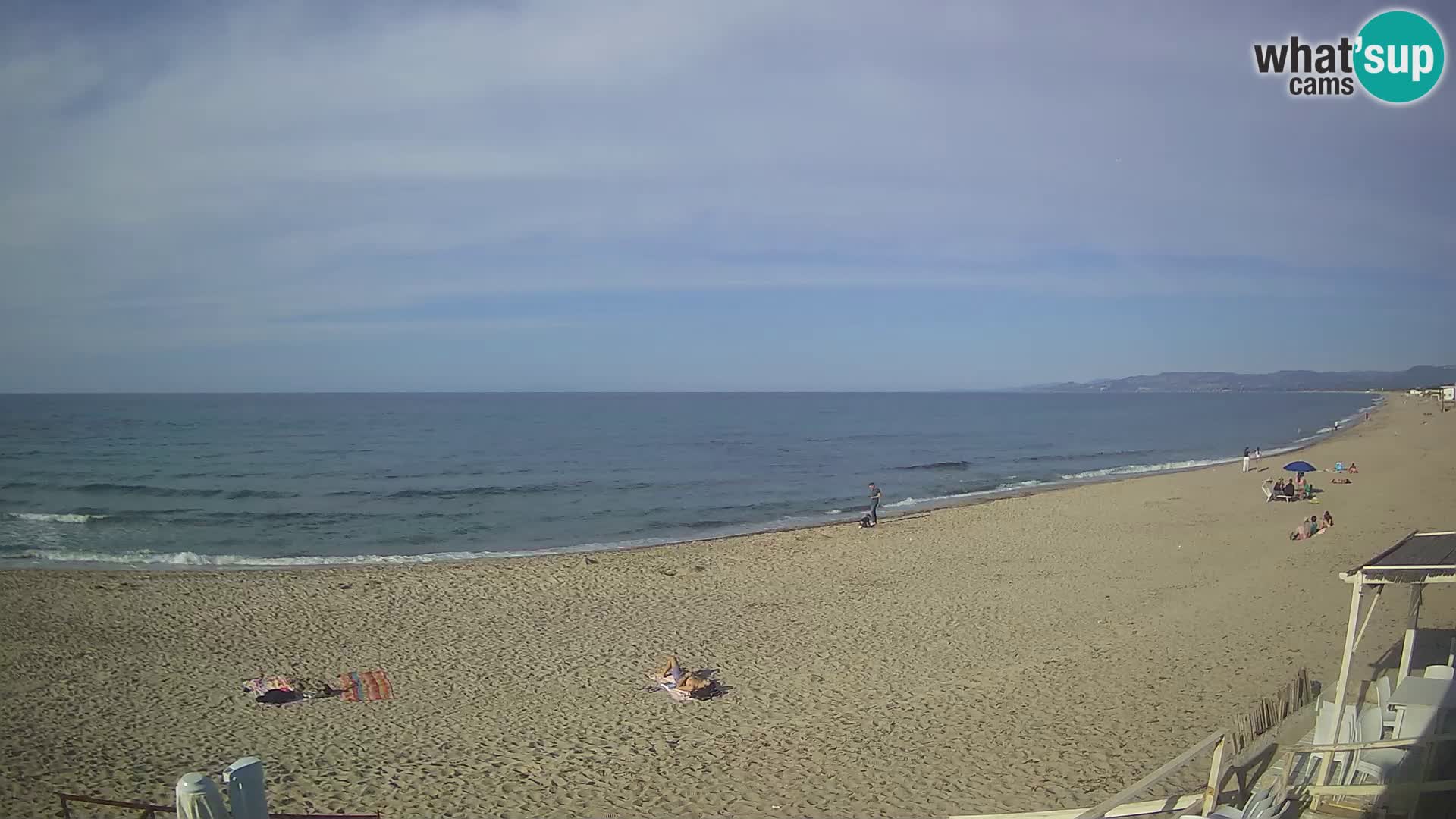 Webcam en direct Plage de Platamona – Sassari – Sardaigne – Italie