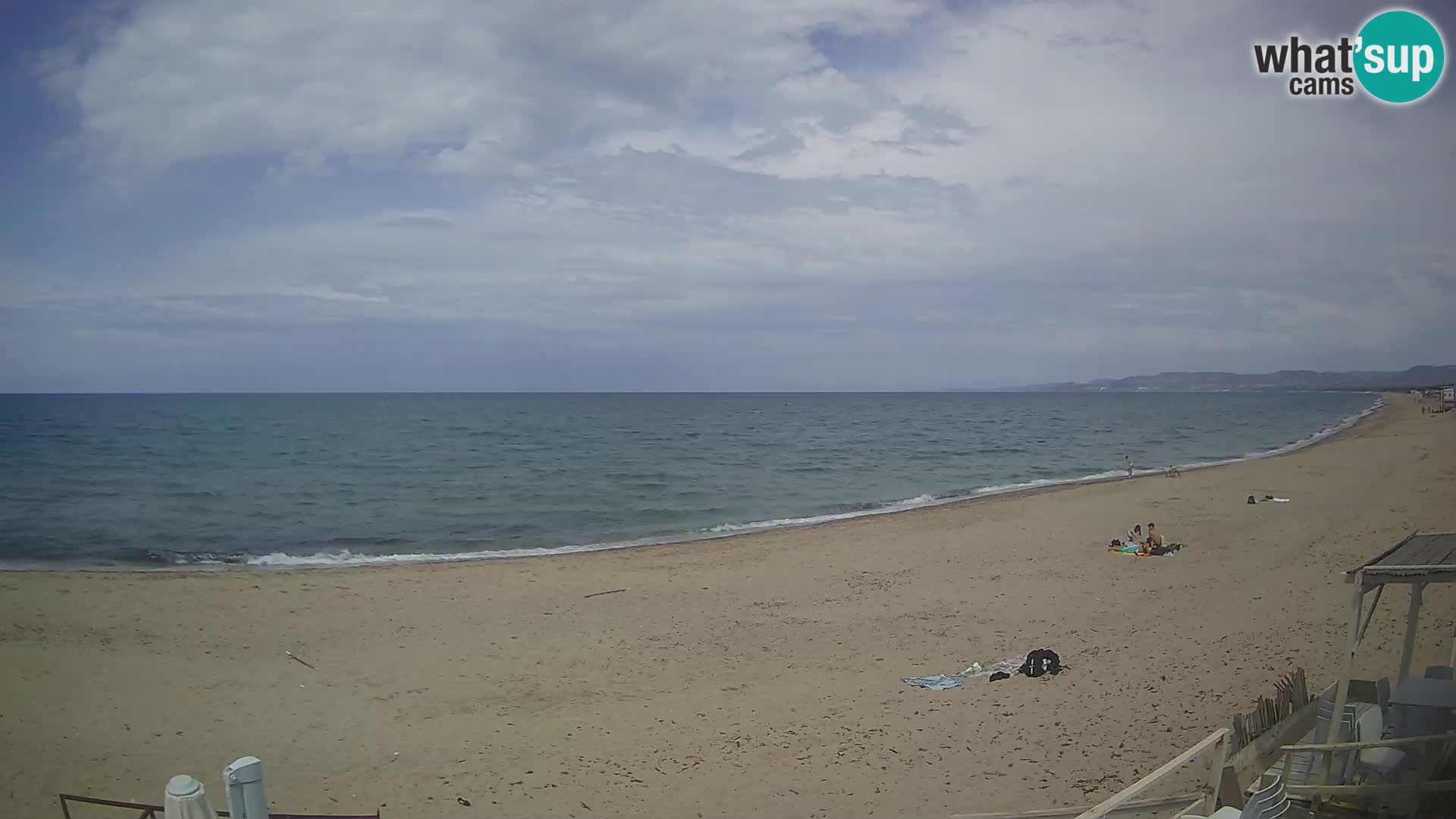 Spletna kamera v živo plaža Platamona – Sassari – Sardinija – Italija