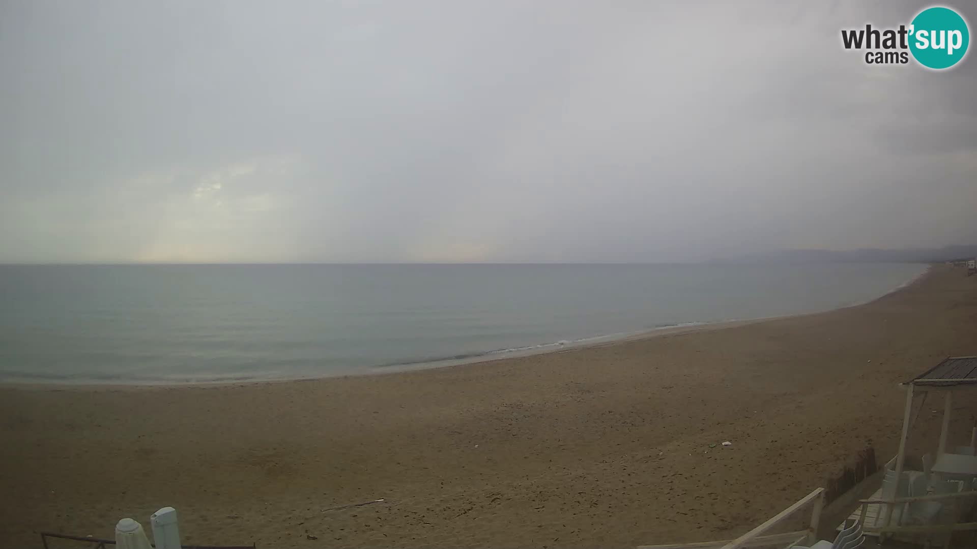 Spletna kamera v živo plaža Platamona – Sassari – Sardinija – Italija