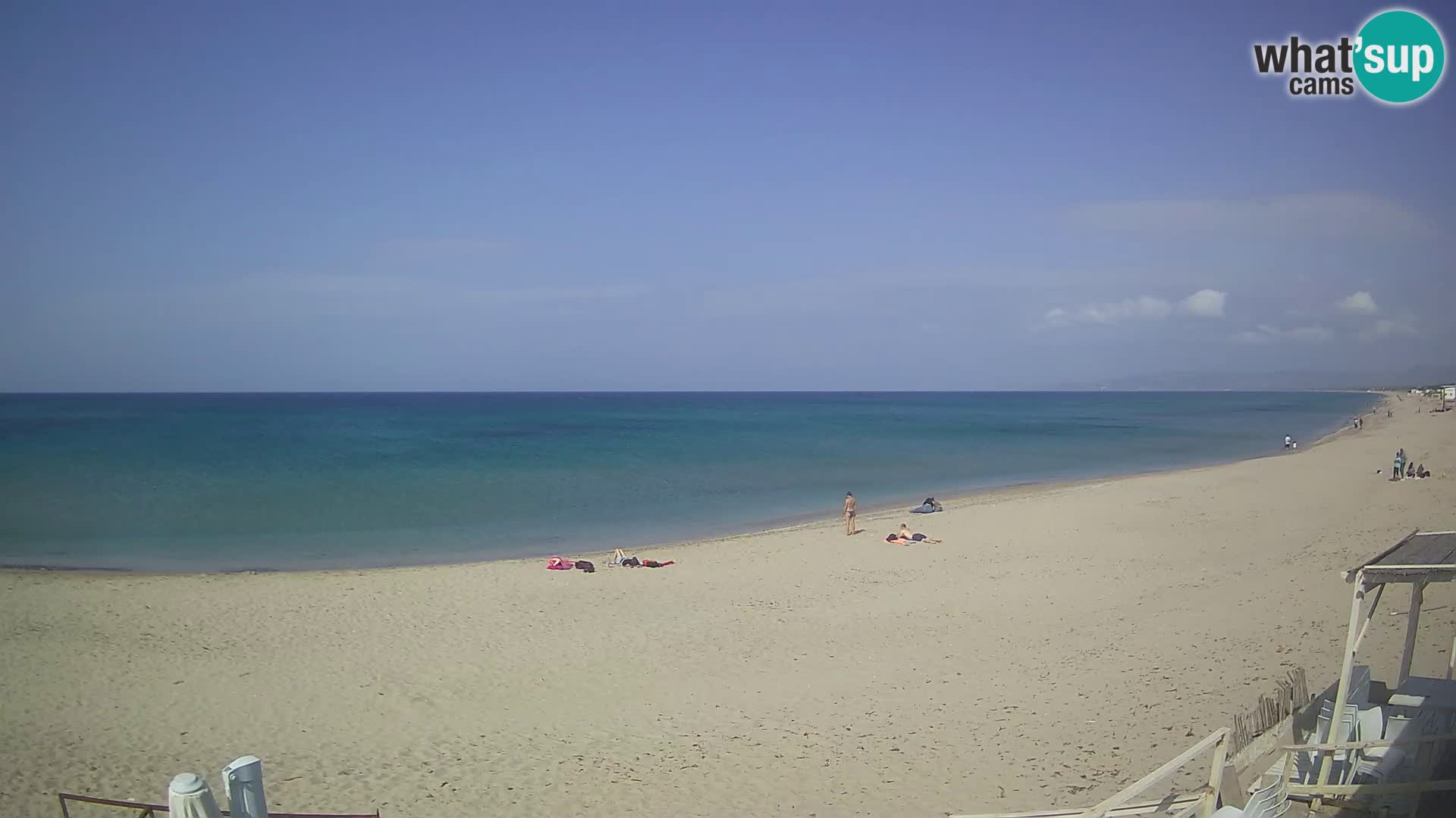 Live-Webcam Strand von Platamona – Sassari – Sardinien – Italien
