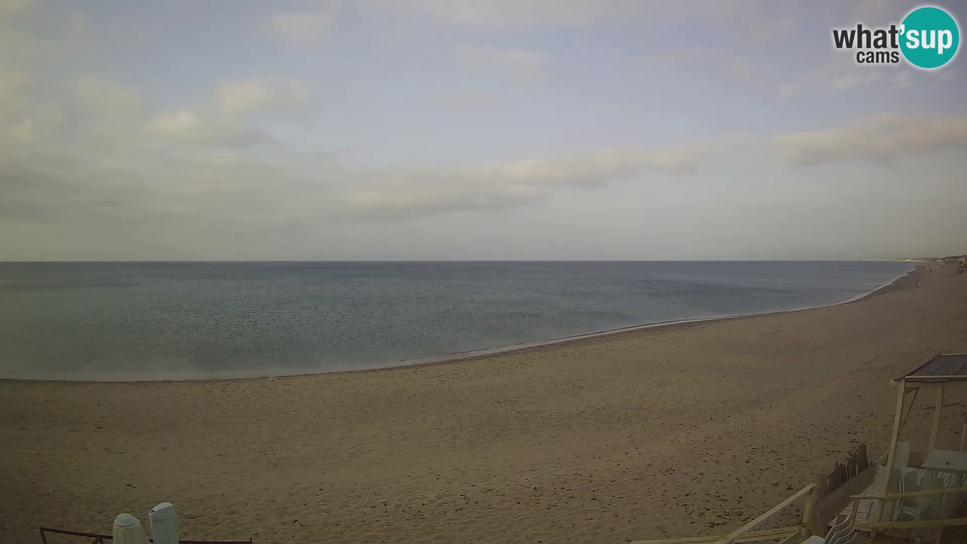 Spletna kamera v živo plaža Platamona – Sassari – Sardinija – Italija